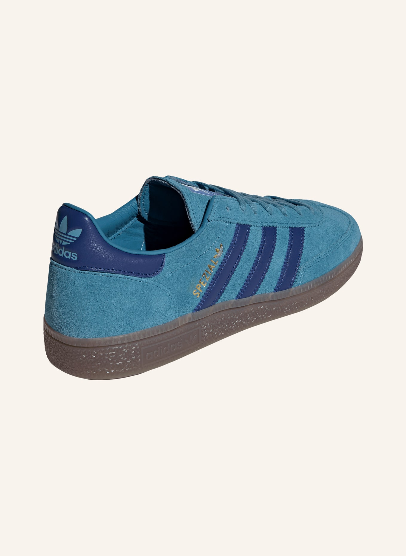 adidas Originals Buty sportowe HANDBALL SPEZIAL MIG: JASKRAWY NIEBIESKI / ZŁOTY / GRANATOWY