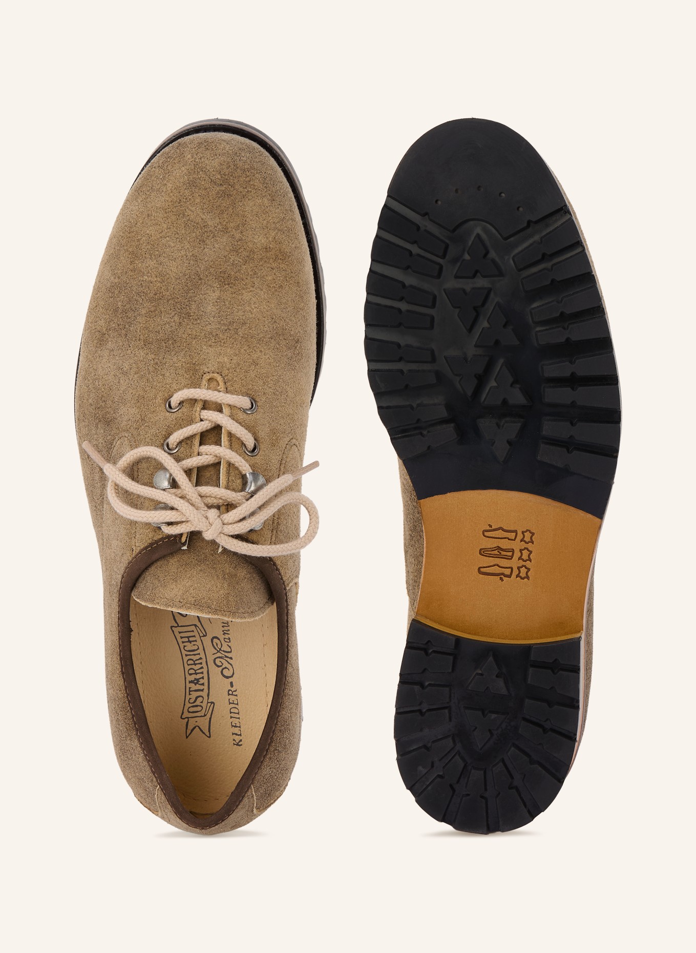 OSTARRICHI Haferlschuhe: BEIGE