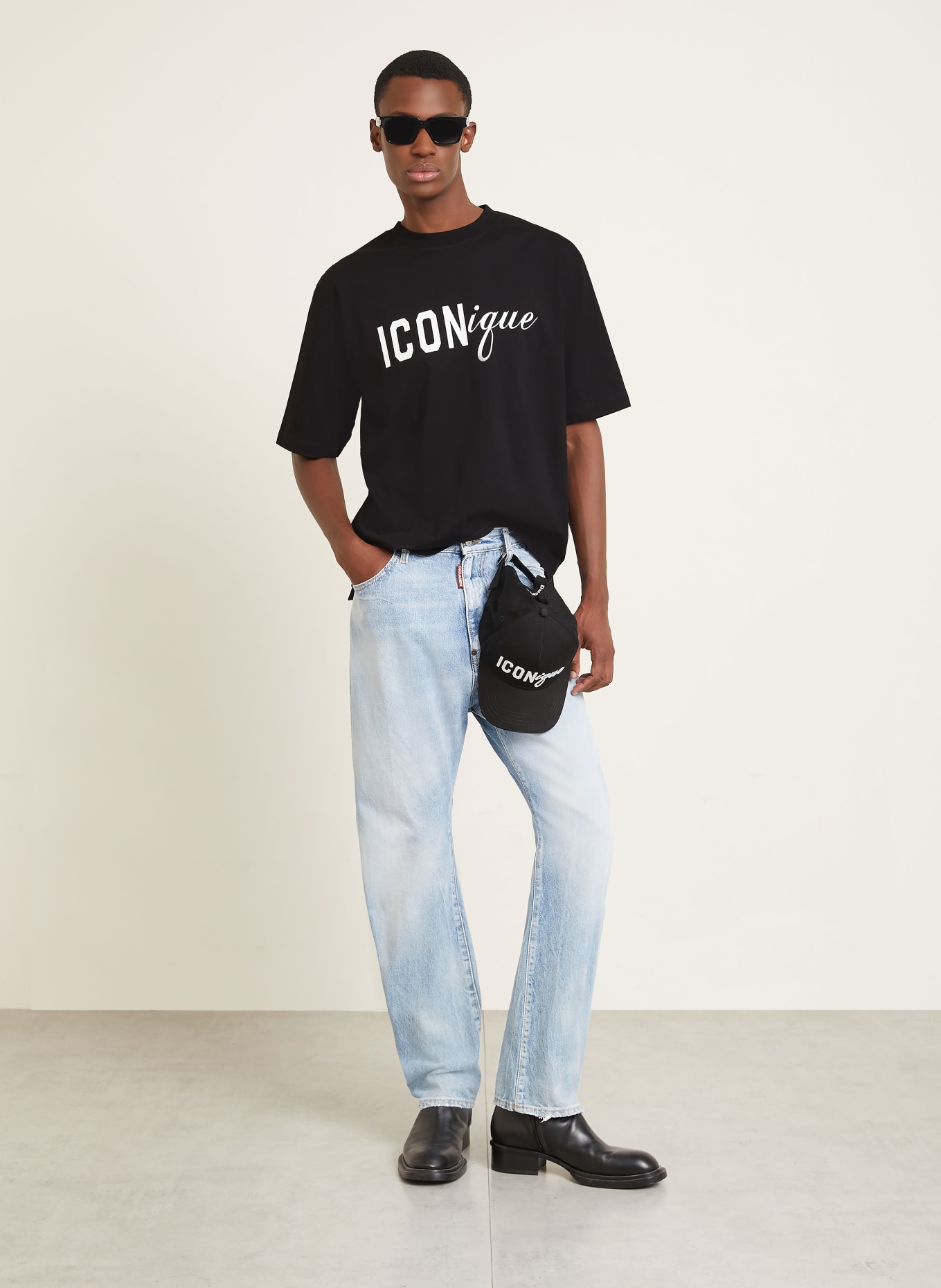 DSQUARED2 T-Shirt: SCHWARZ