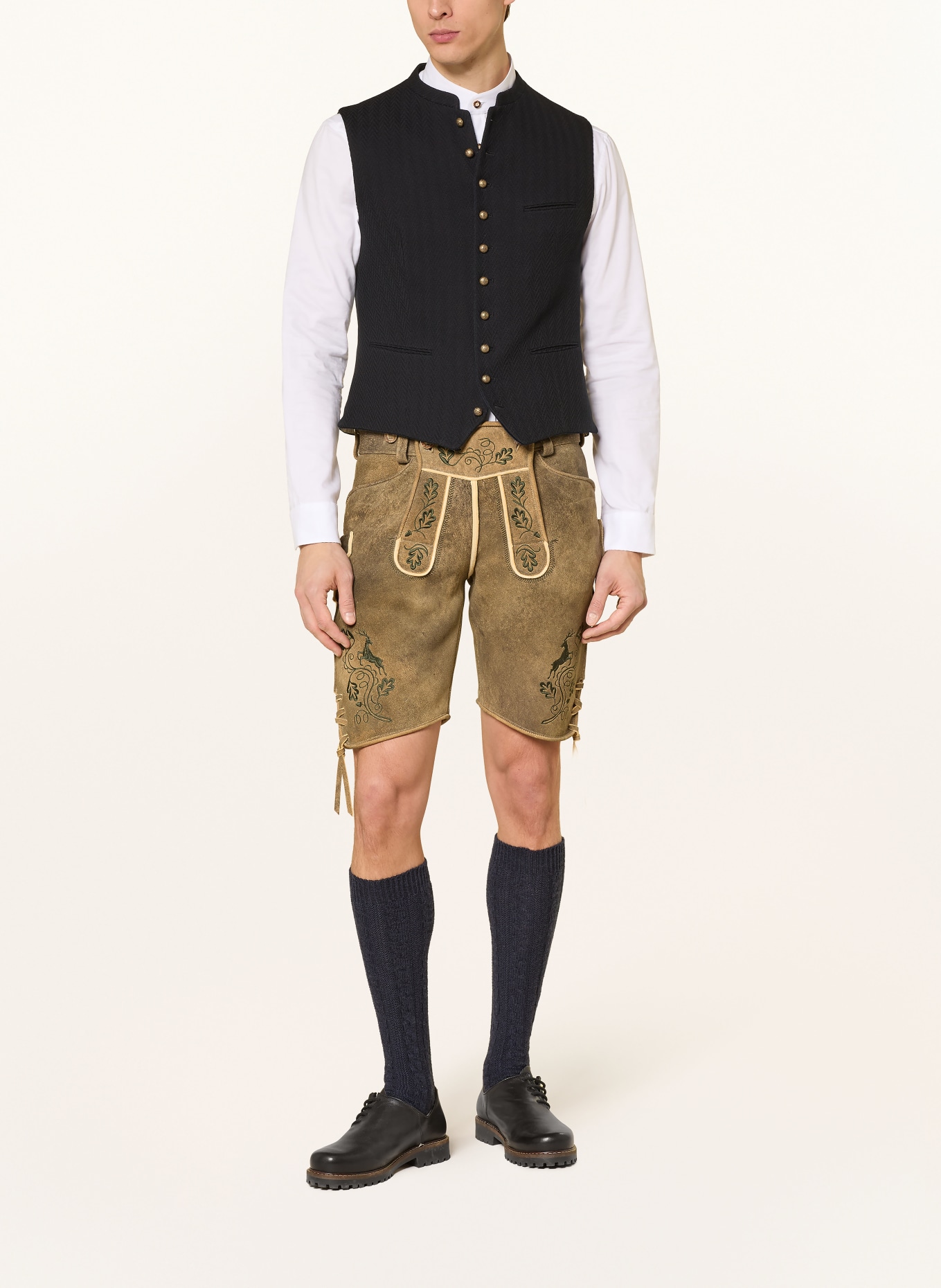 Gottseidank Trachtenweste KONSTANTIN: DUNKELBLAU