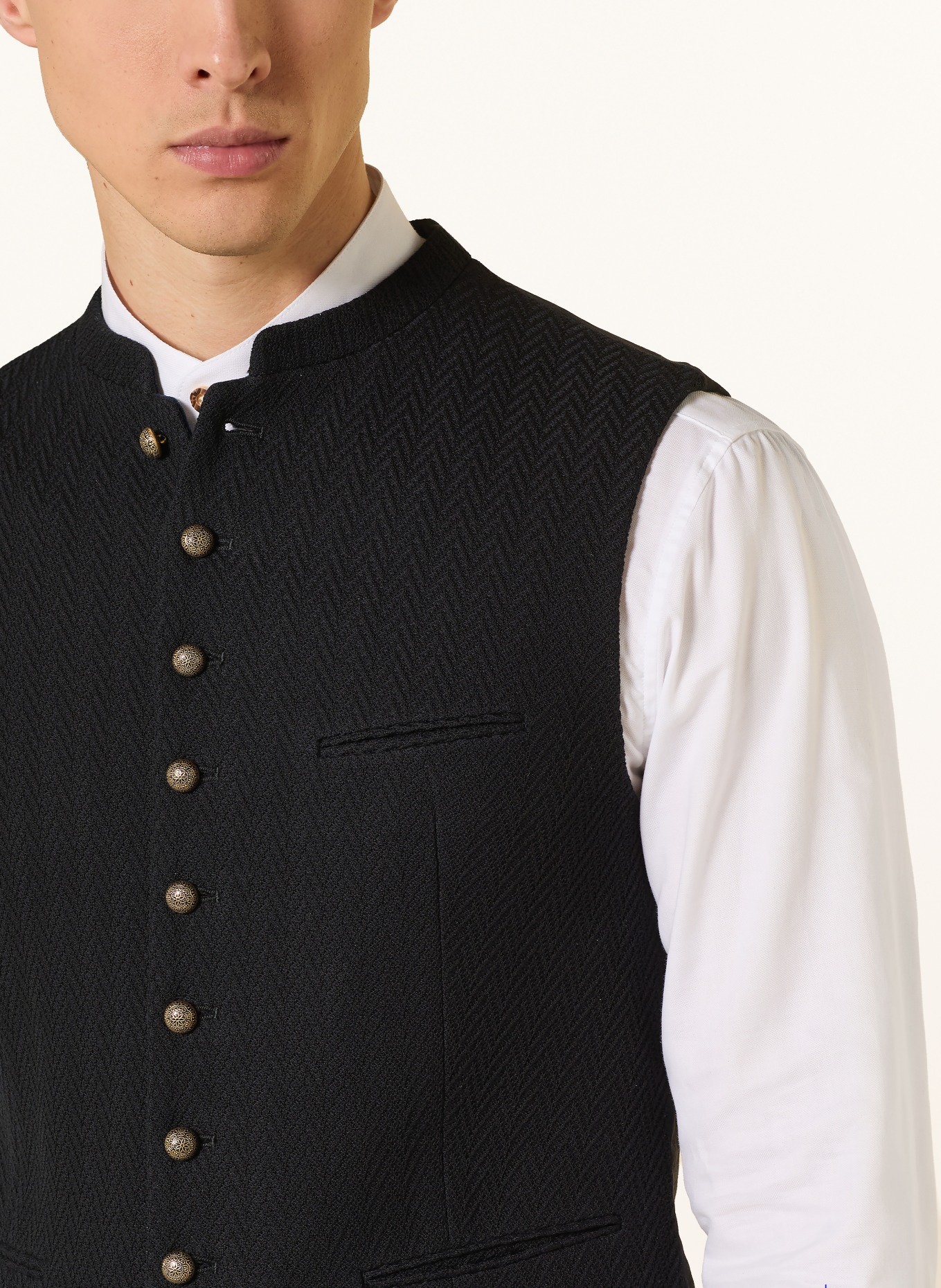 Gottseidank Trachtenweste KONSTANTIN: DUNKELBLAU