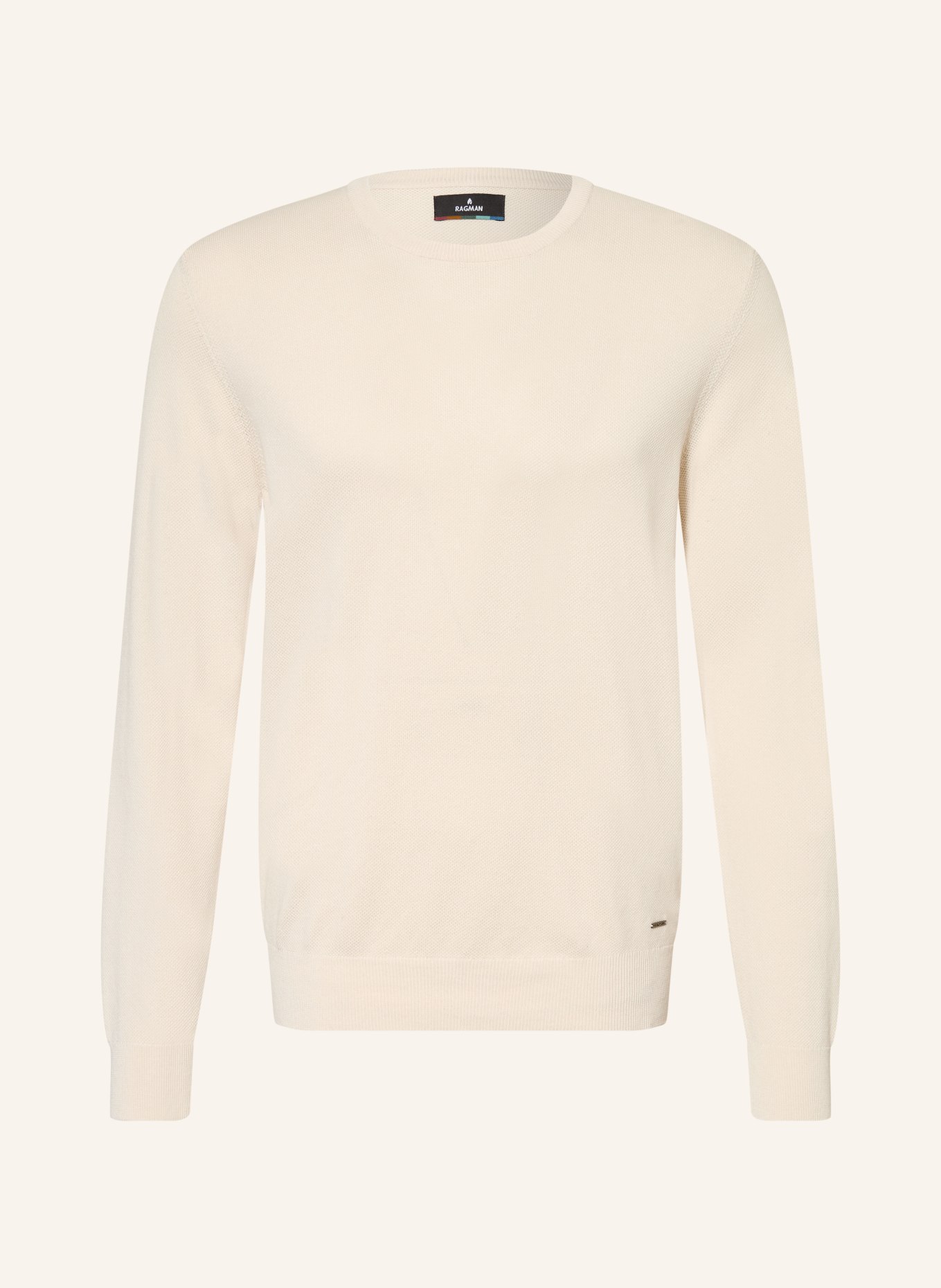 RAGMAN Trui: ECRU