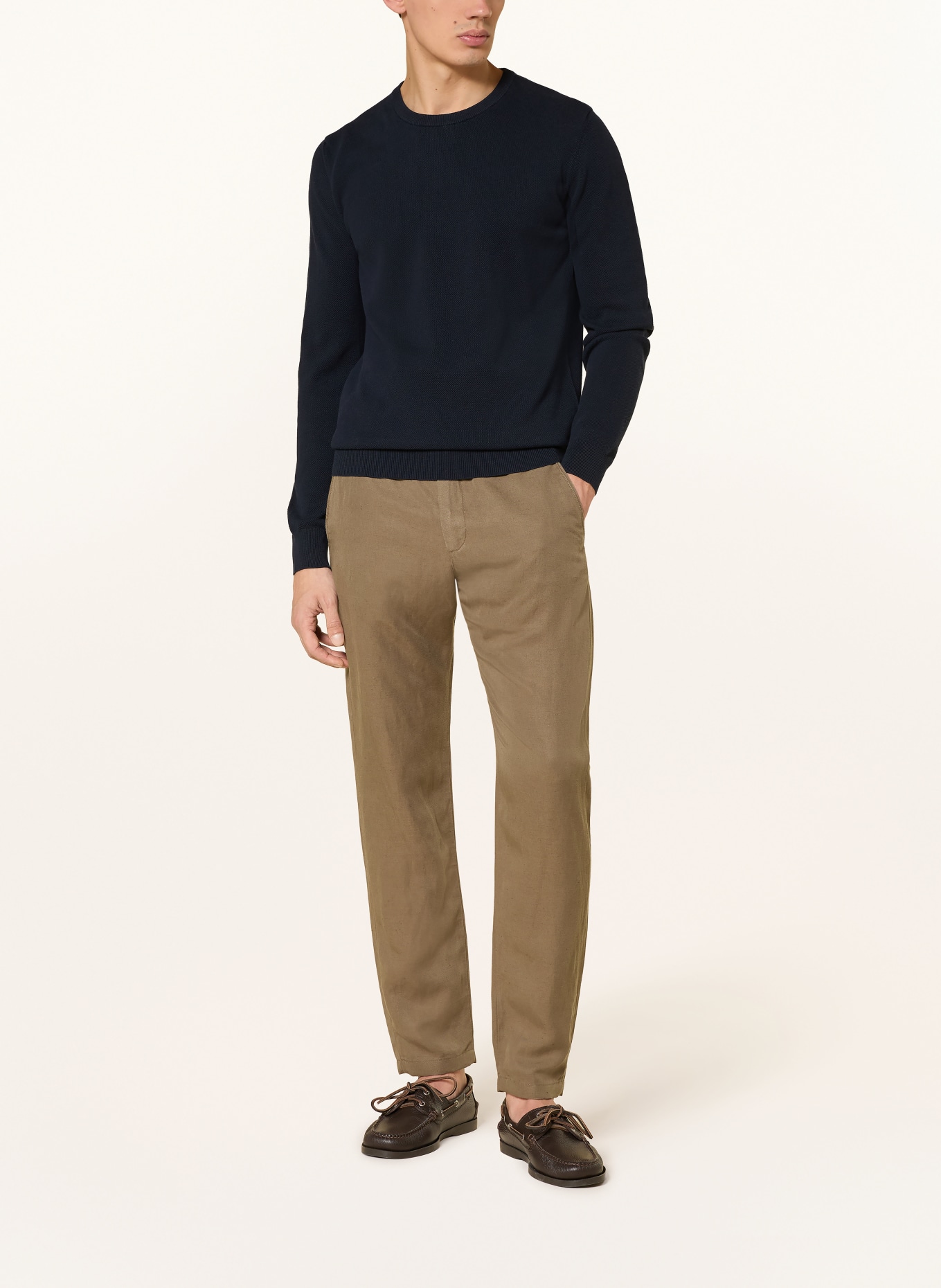 RAGMAN Trui: DONKERBLAUW