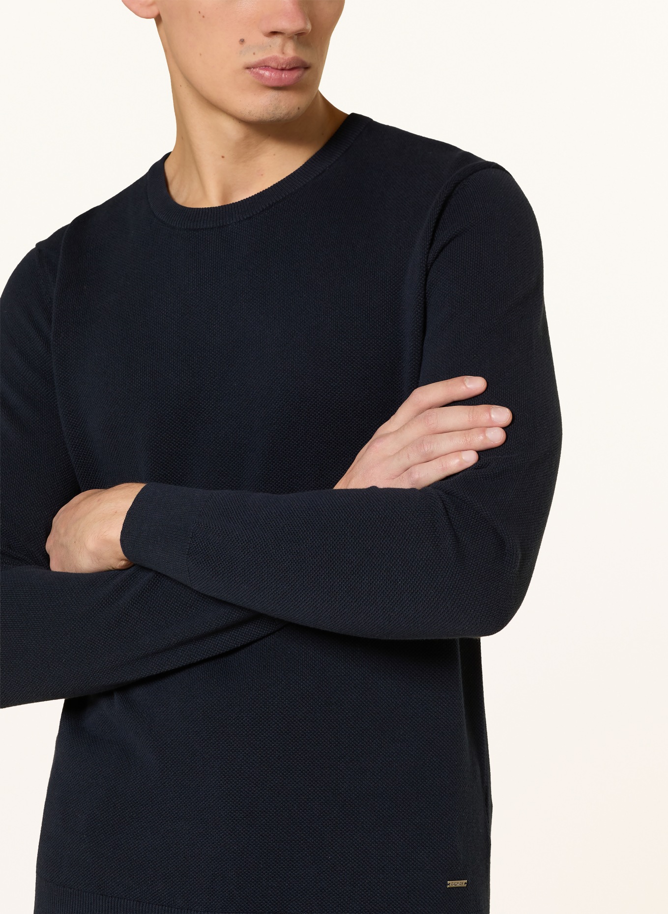 RAGMAN Trui: DONKERBLAUW