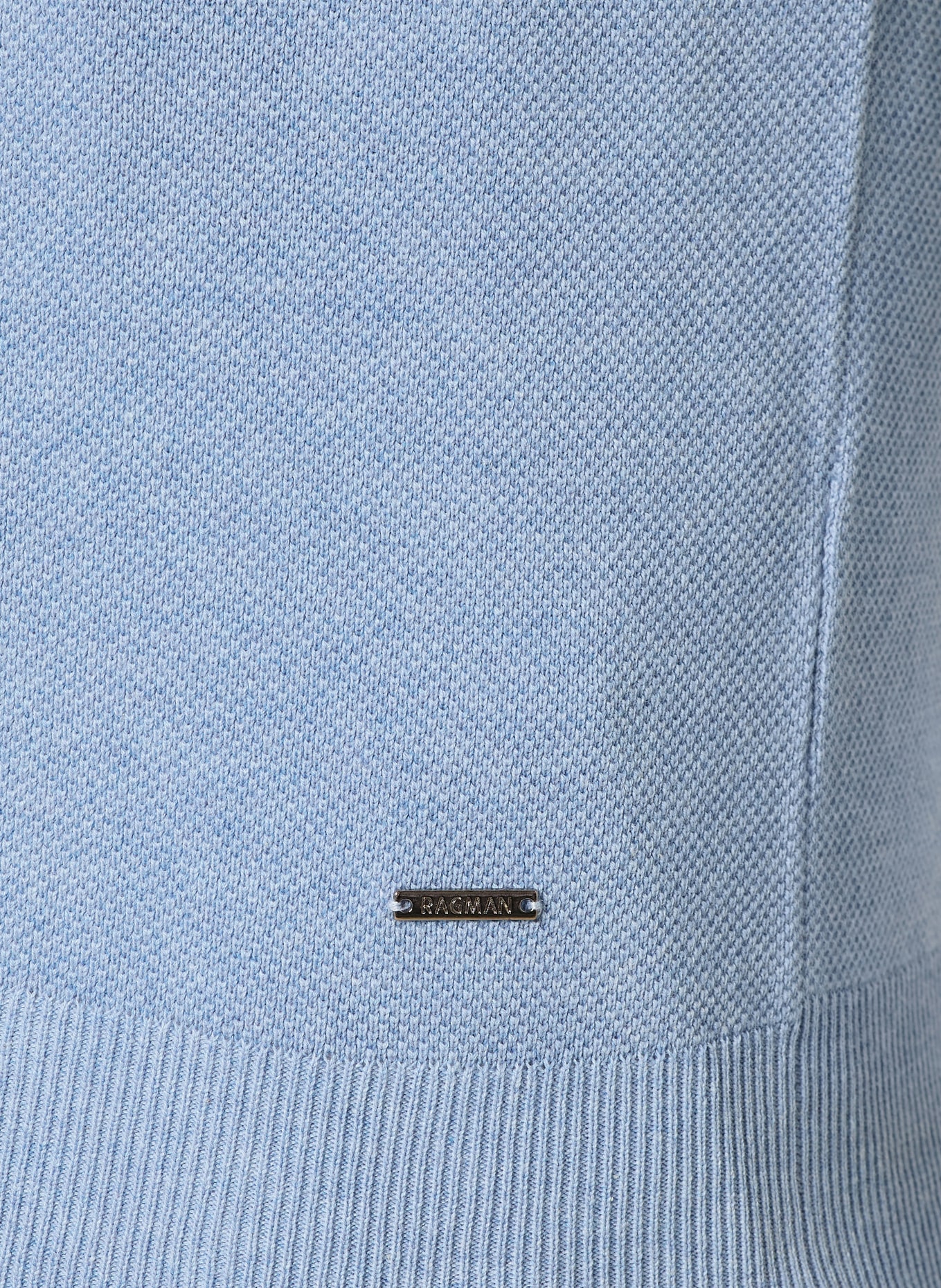 RAGMAN Trui: LICHTBLAUW