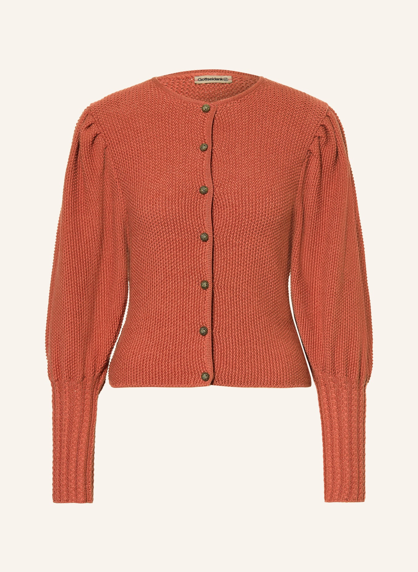 Gottseidank Strickjacke GISELA: HELLROT