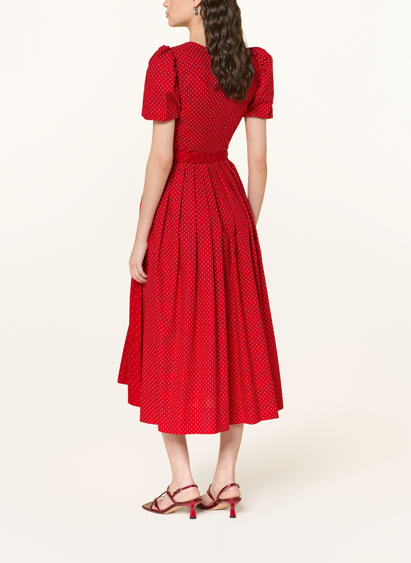 Gottseidank Dirndl MARGRET: ROOD / LICHTROOD / WIT