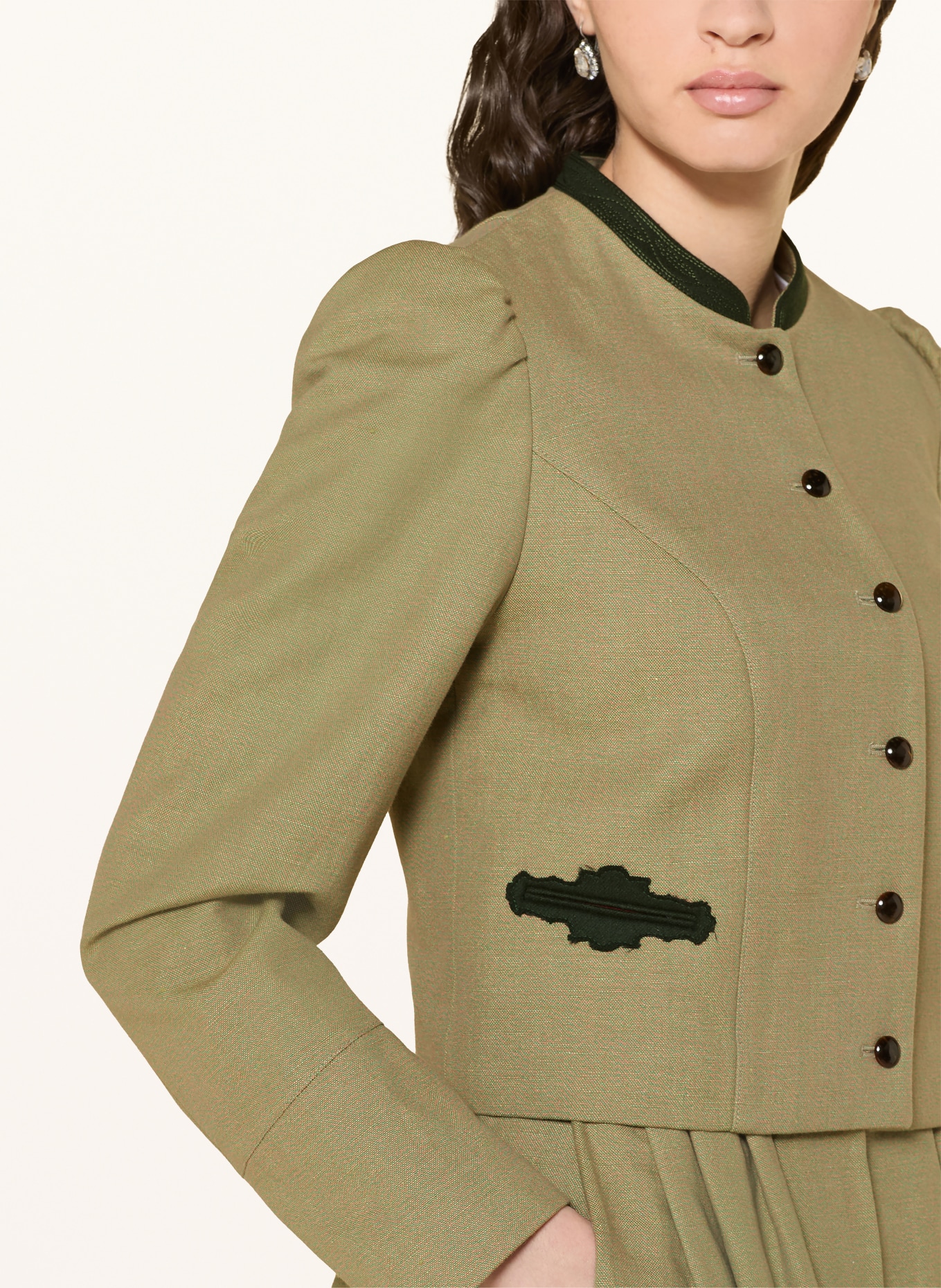 Gottseidank Janker FLORA met touw: LICHTGROEN / DONKERGROEN