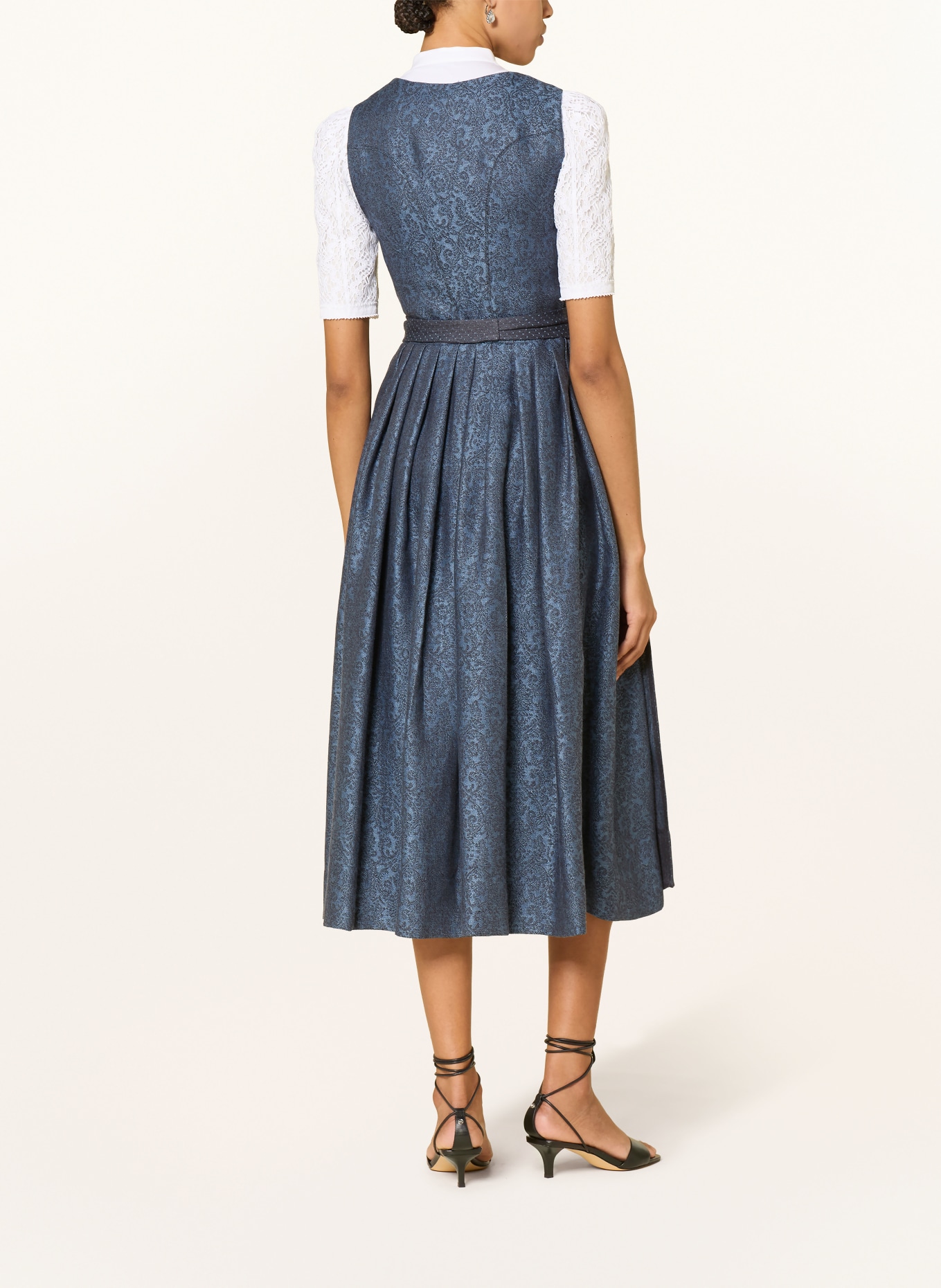 Gottseidank Linen Dirndl MONIKA: DARK BLUE
