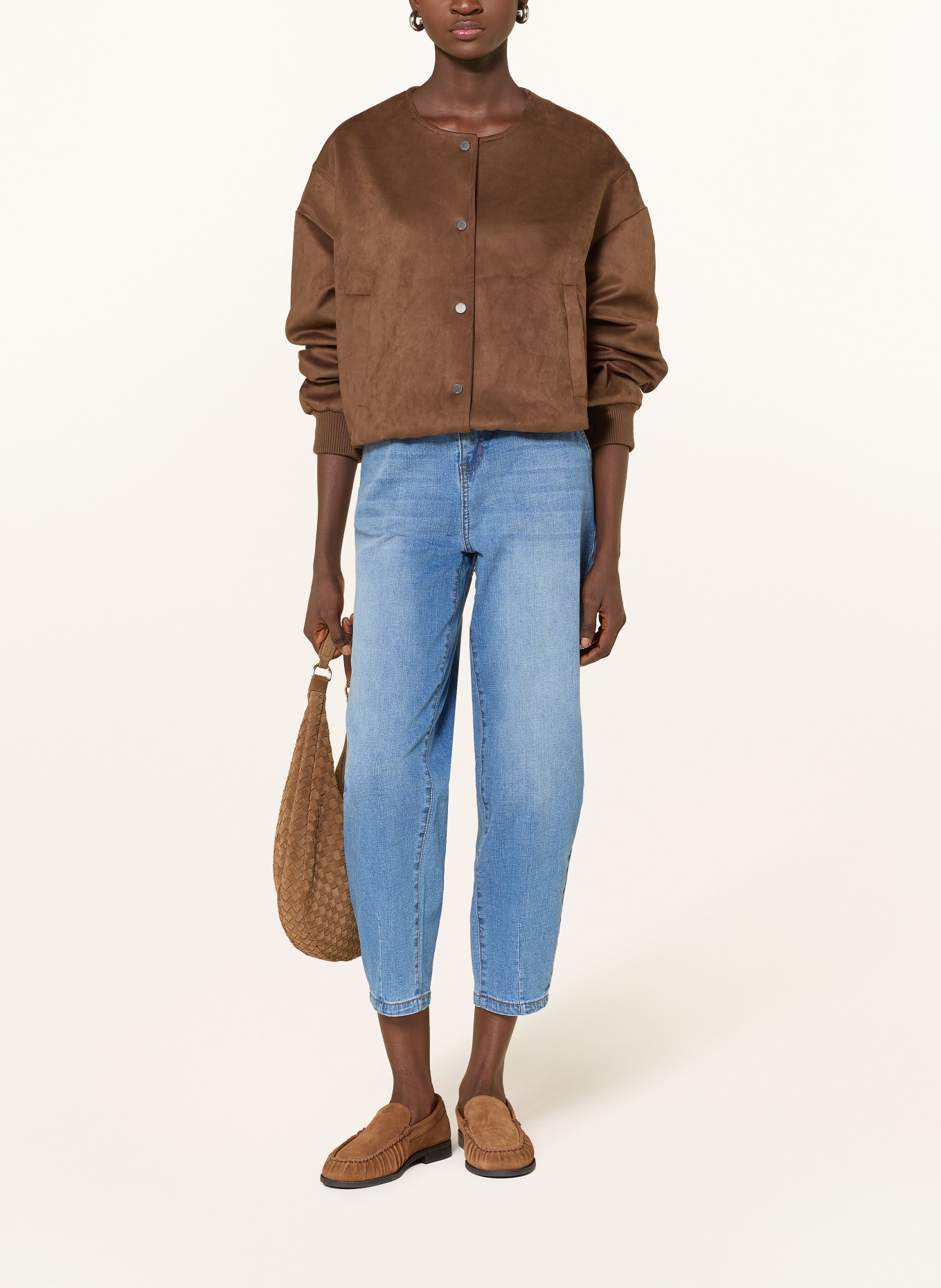 Buena Vista Jeans Barrel: 6808 mid stone