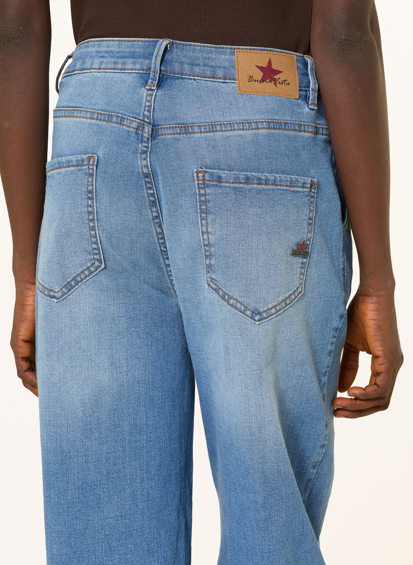 Buena Vista Jeans Barrel: 6808 mid stone