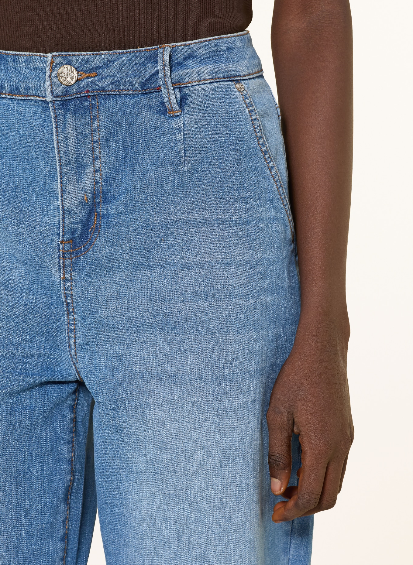 Buena Vista Jeans Barrel: 6808 mid stone