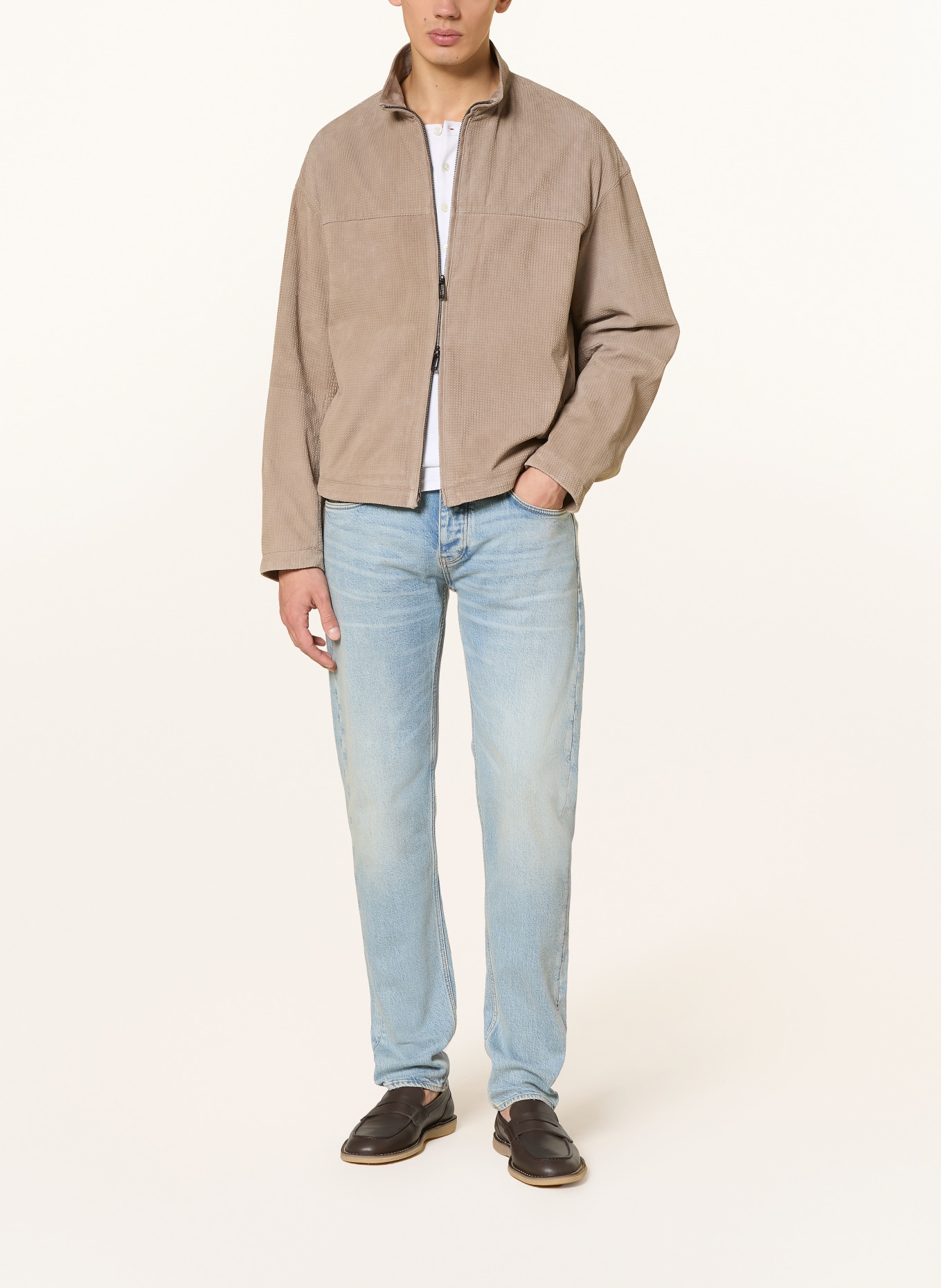 EMPORIO ARMANI Slim fit-jeans: MB003