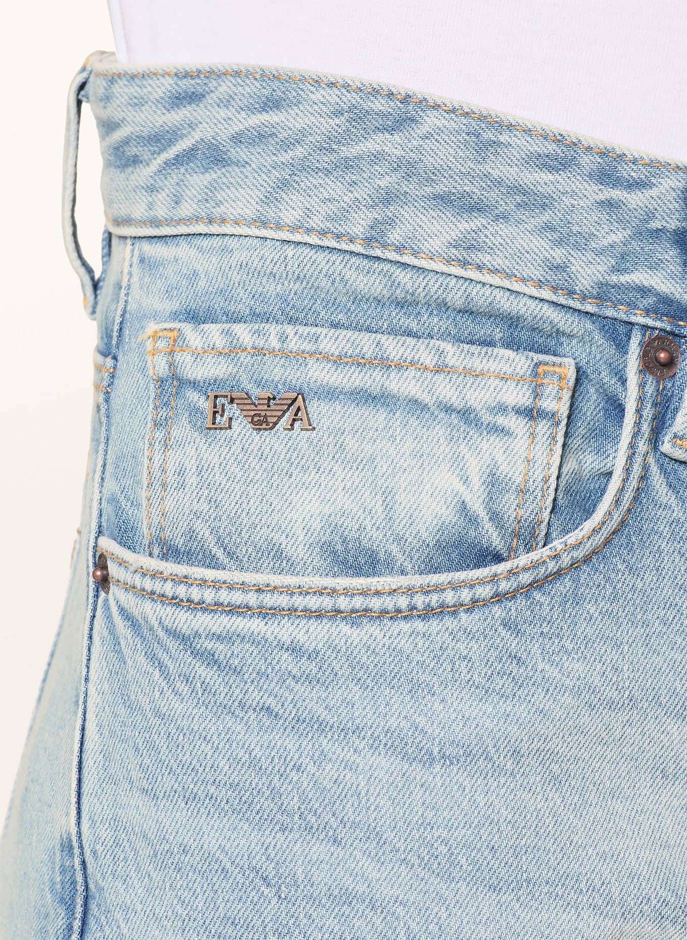 EMPORIO ARMANI Slim fit-jeans: MB003