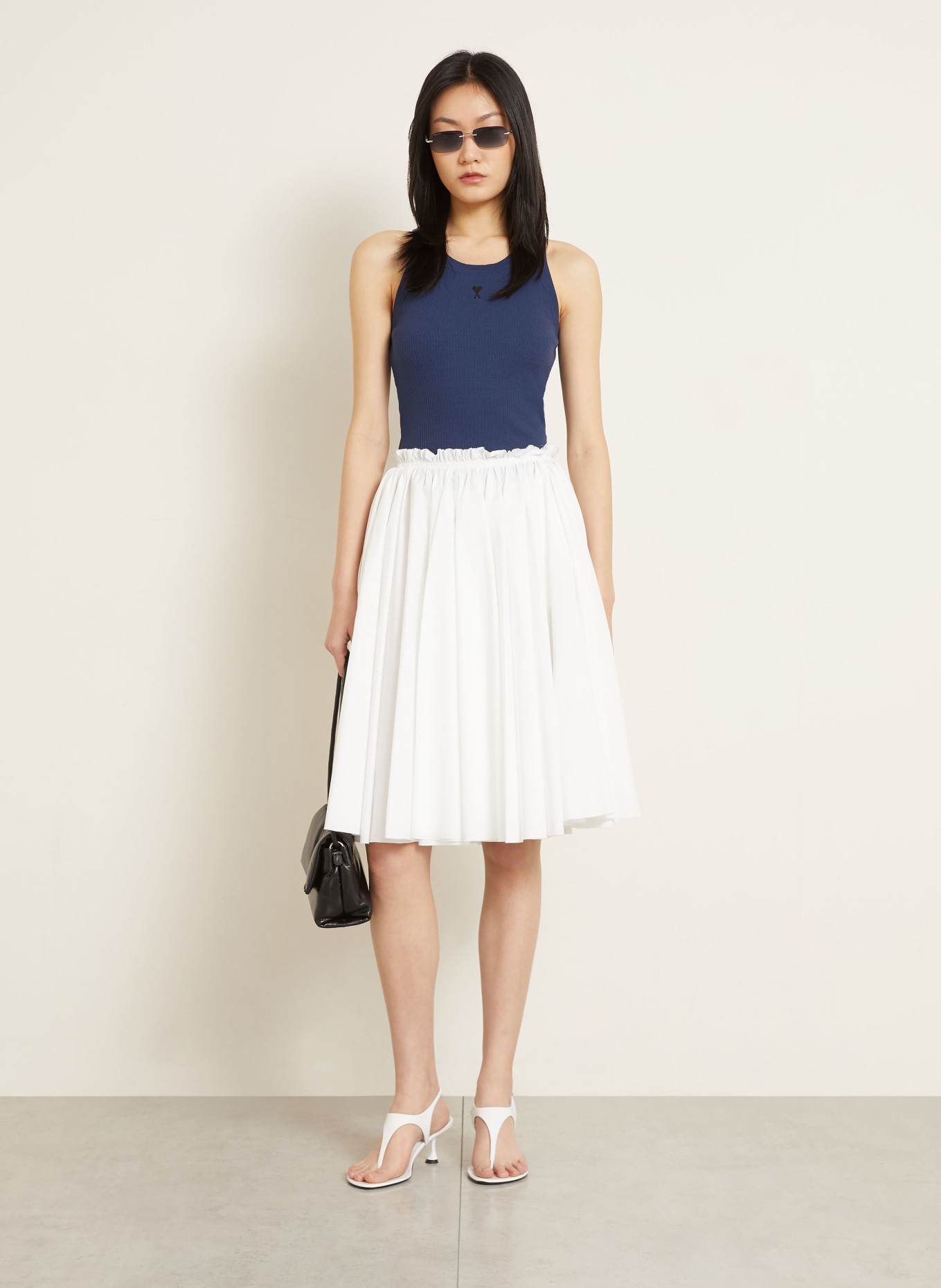 AMI PARIS Top: DUNKELBLAU