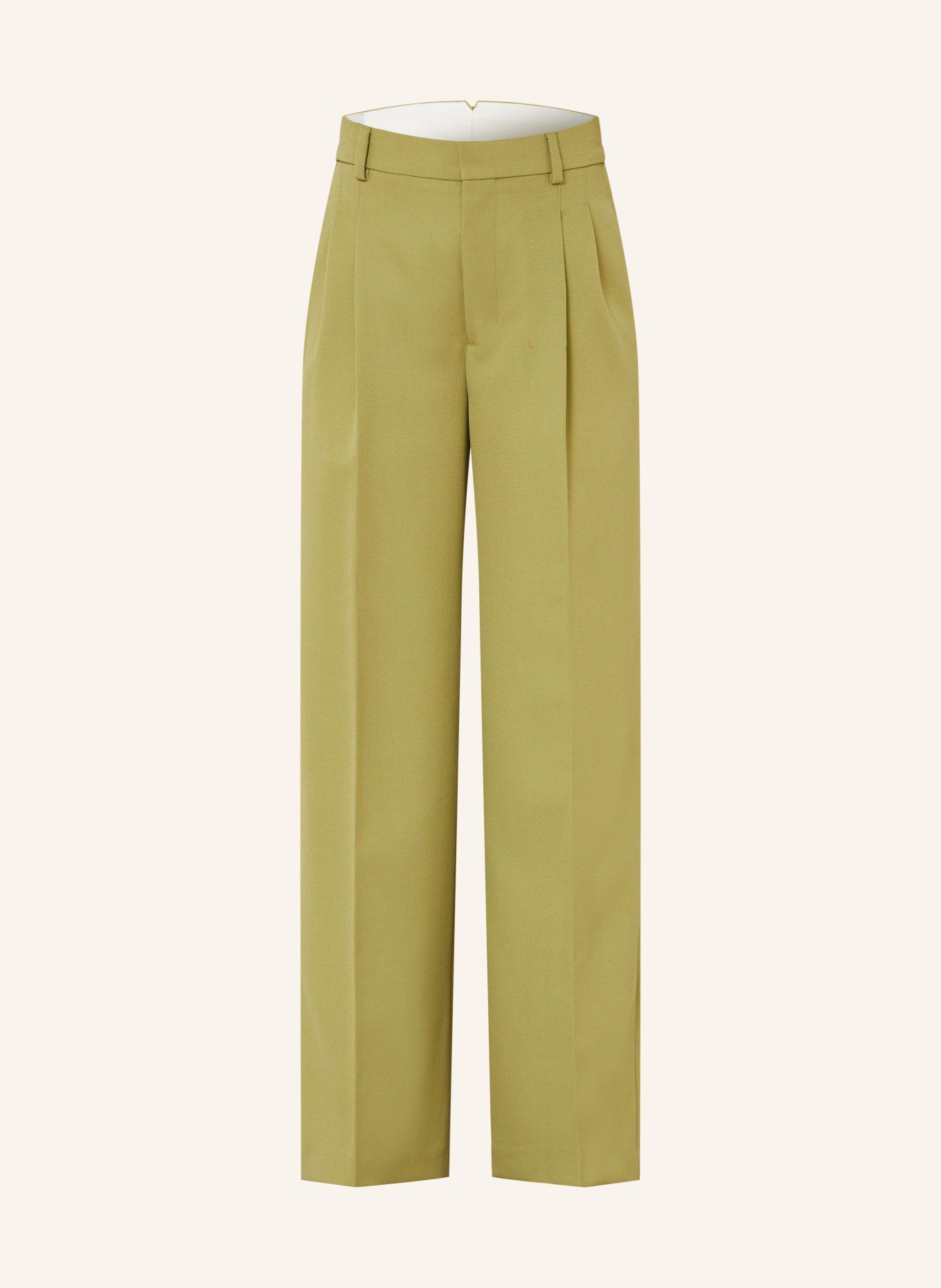 AMI PARIS Pantalon Marlene: OLIVE