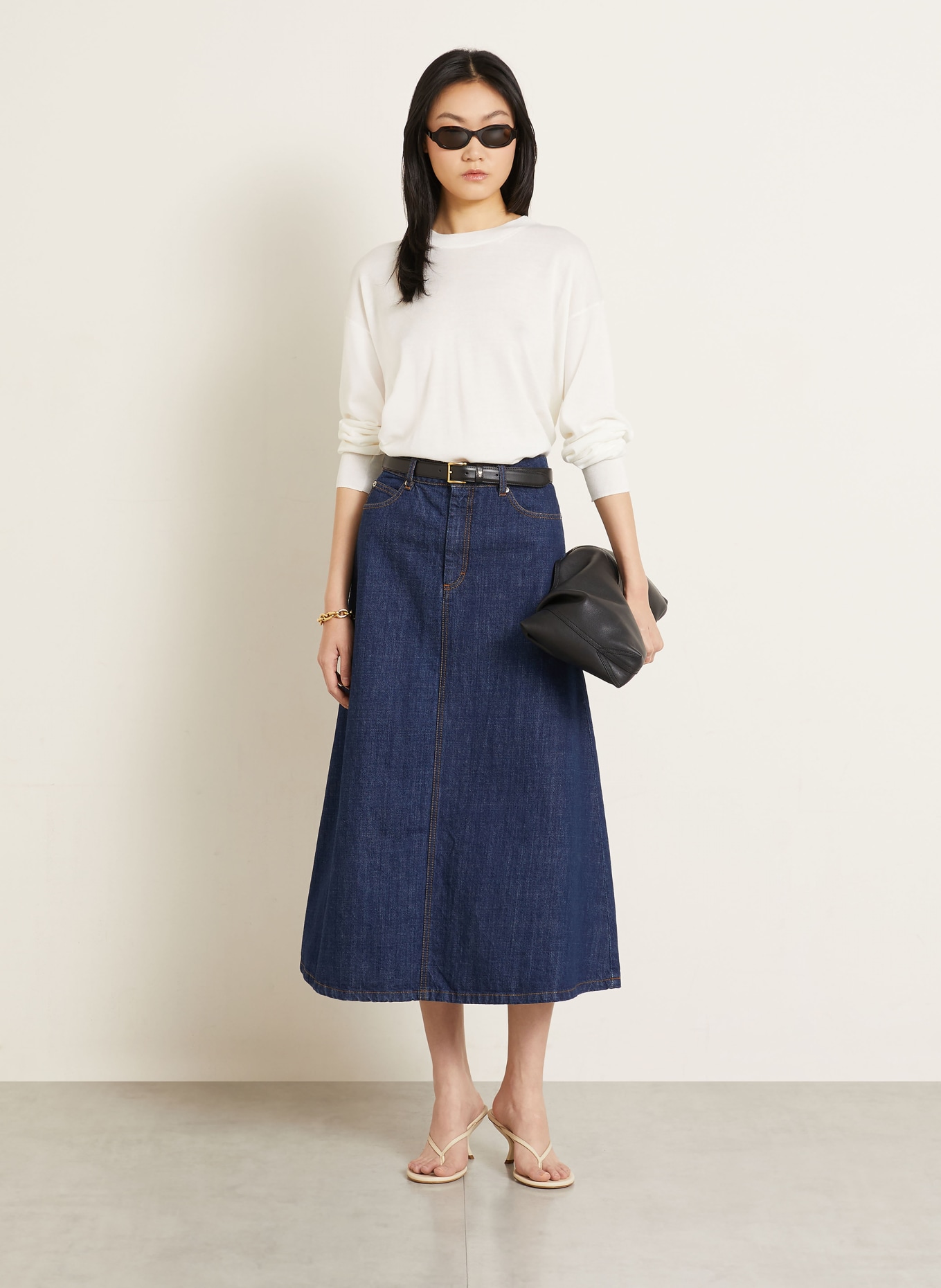 AMI PARIS Pullover: CREME