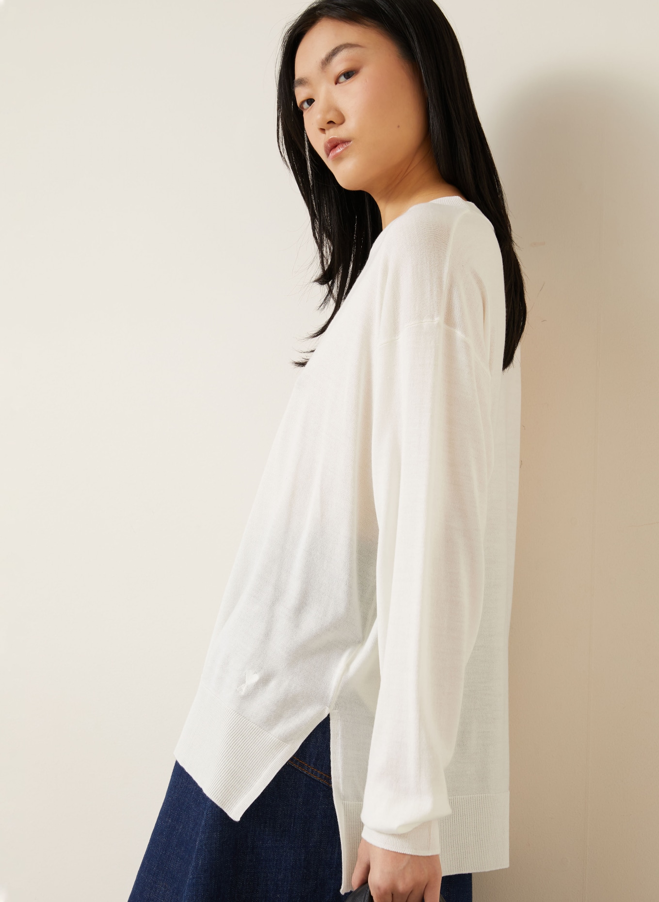 AMI PARIS Pullover: CREME