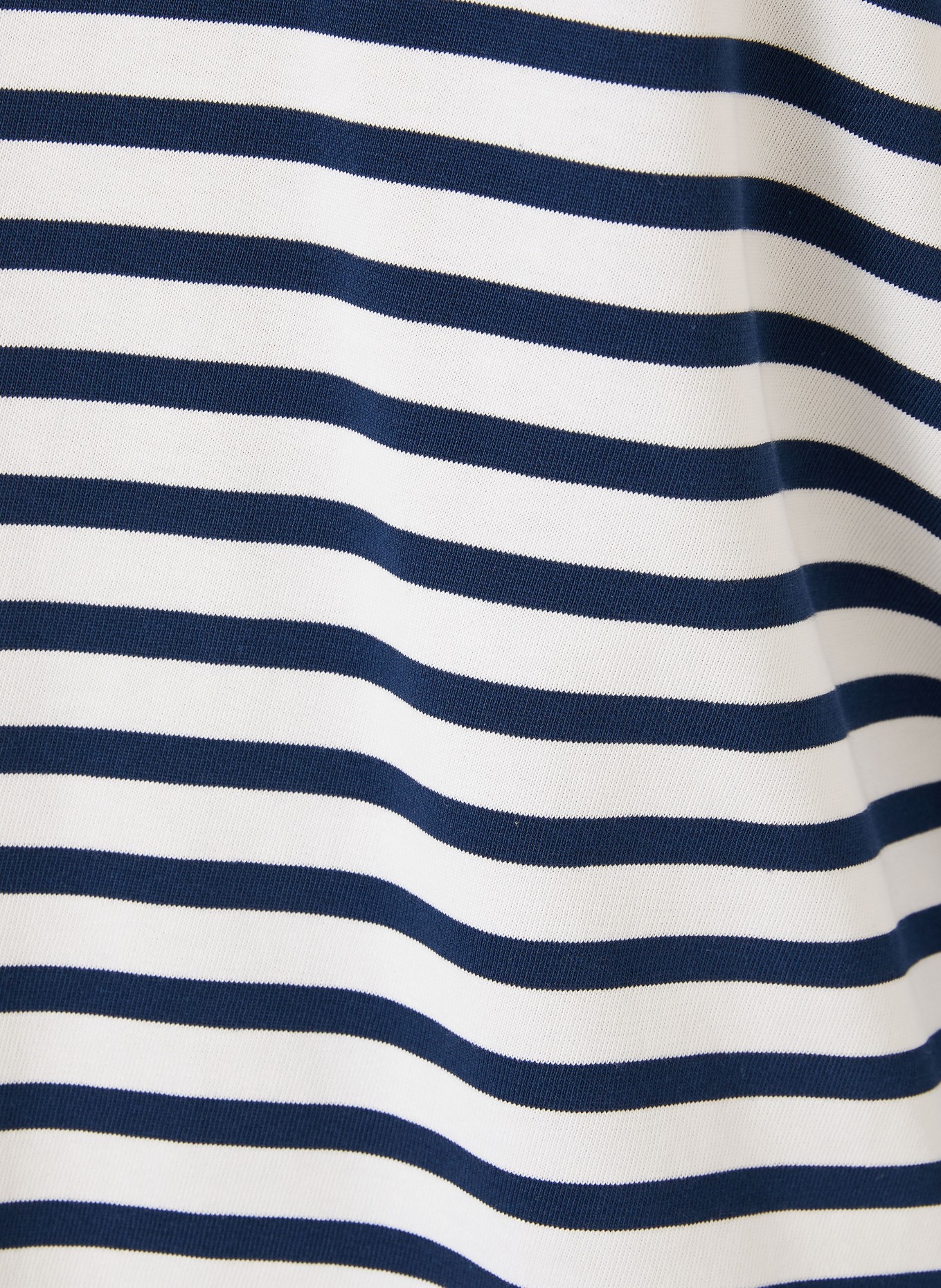 AMI PARIS T-shirt met lange mouwen: DONKERBLAUW / WIT