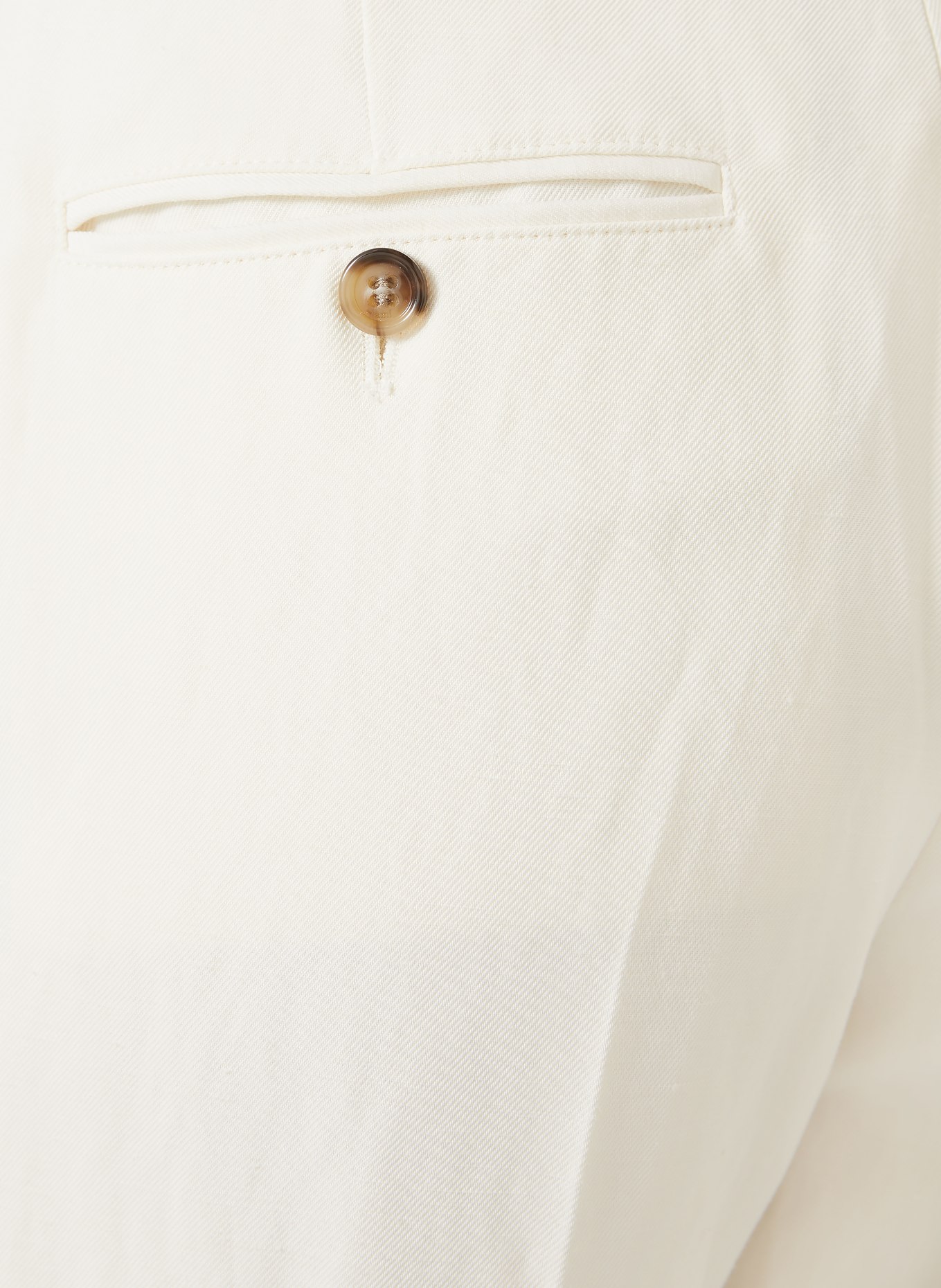 AMI PARIS Broek van linnen: WIT