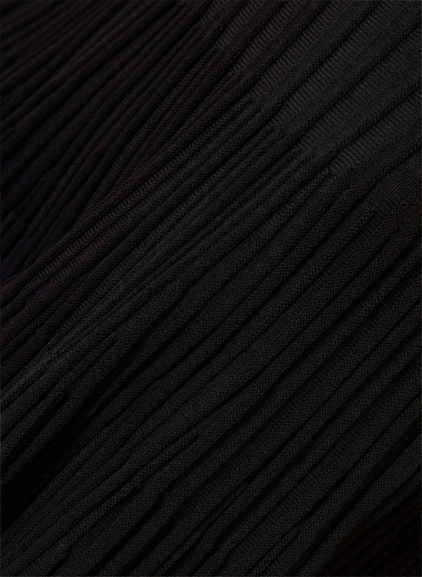 AMI PARIS Strickkleid: SCHWARZ