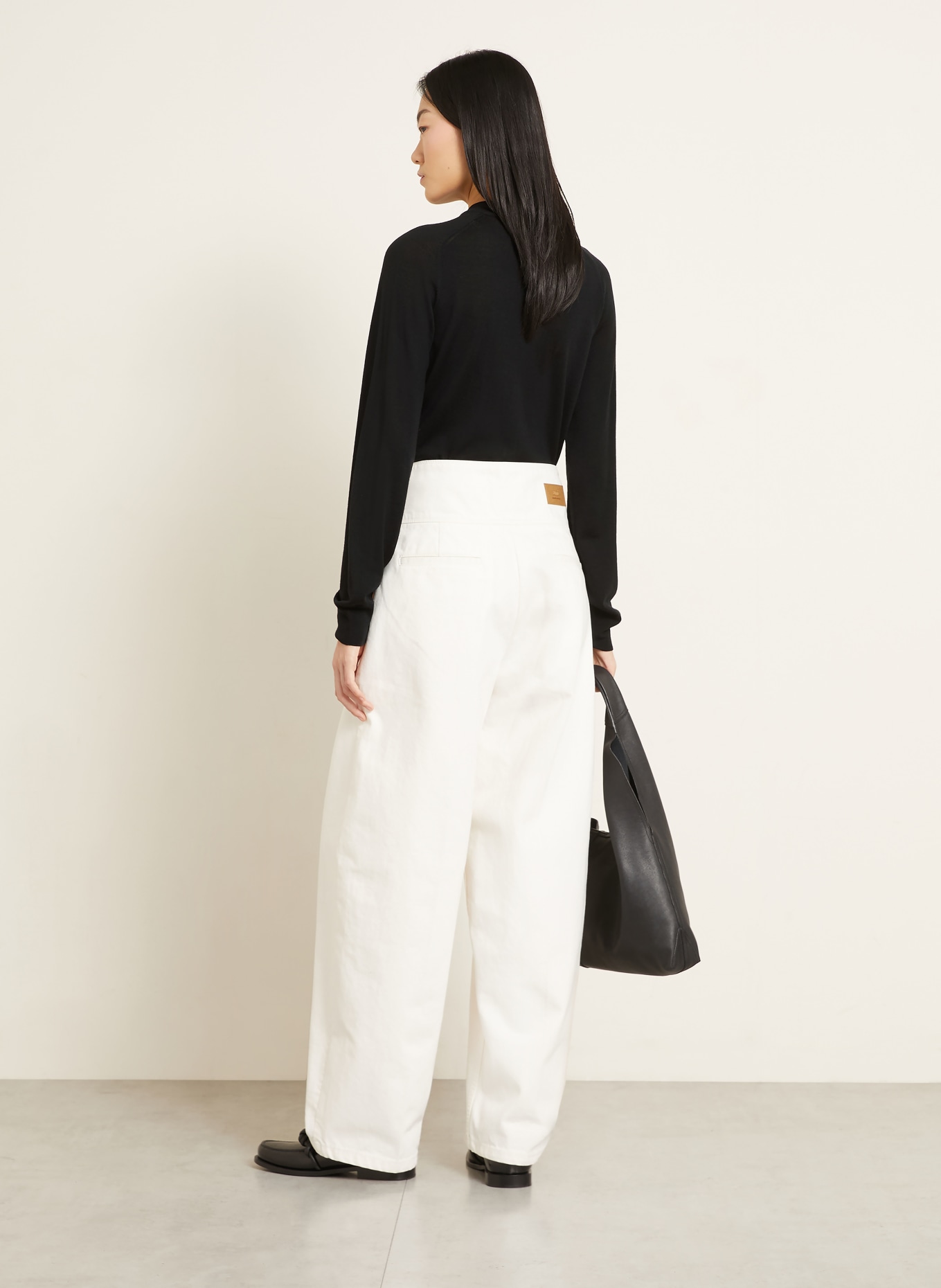 AMI PARIS Strickjacke aus Merinowolle: SCHWARZ