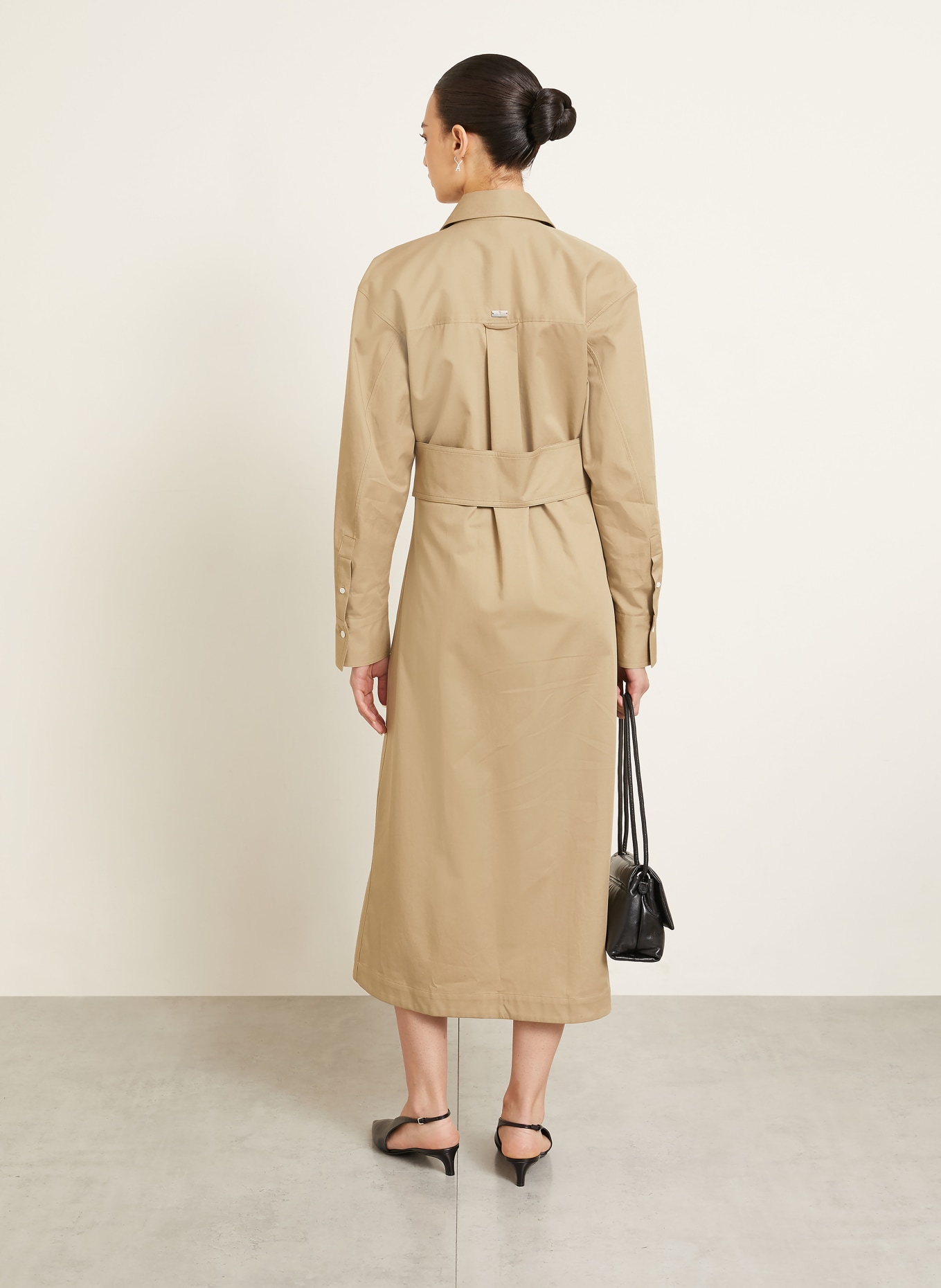 AMI PARIS Overhemdjurk: BEIGE