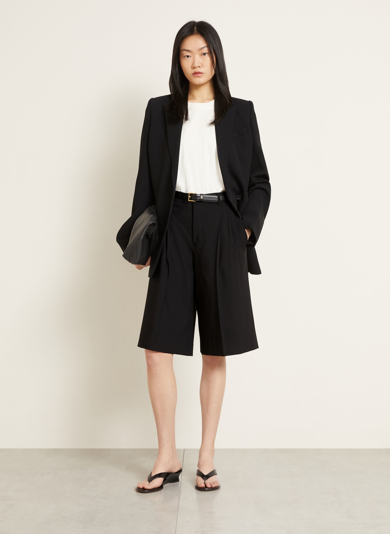 AMI PARIS Bermudas: SCHWARZ