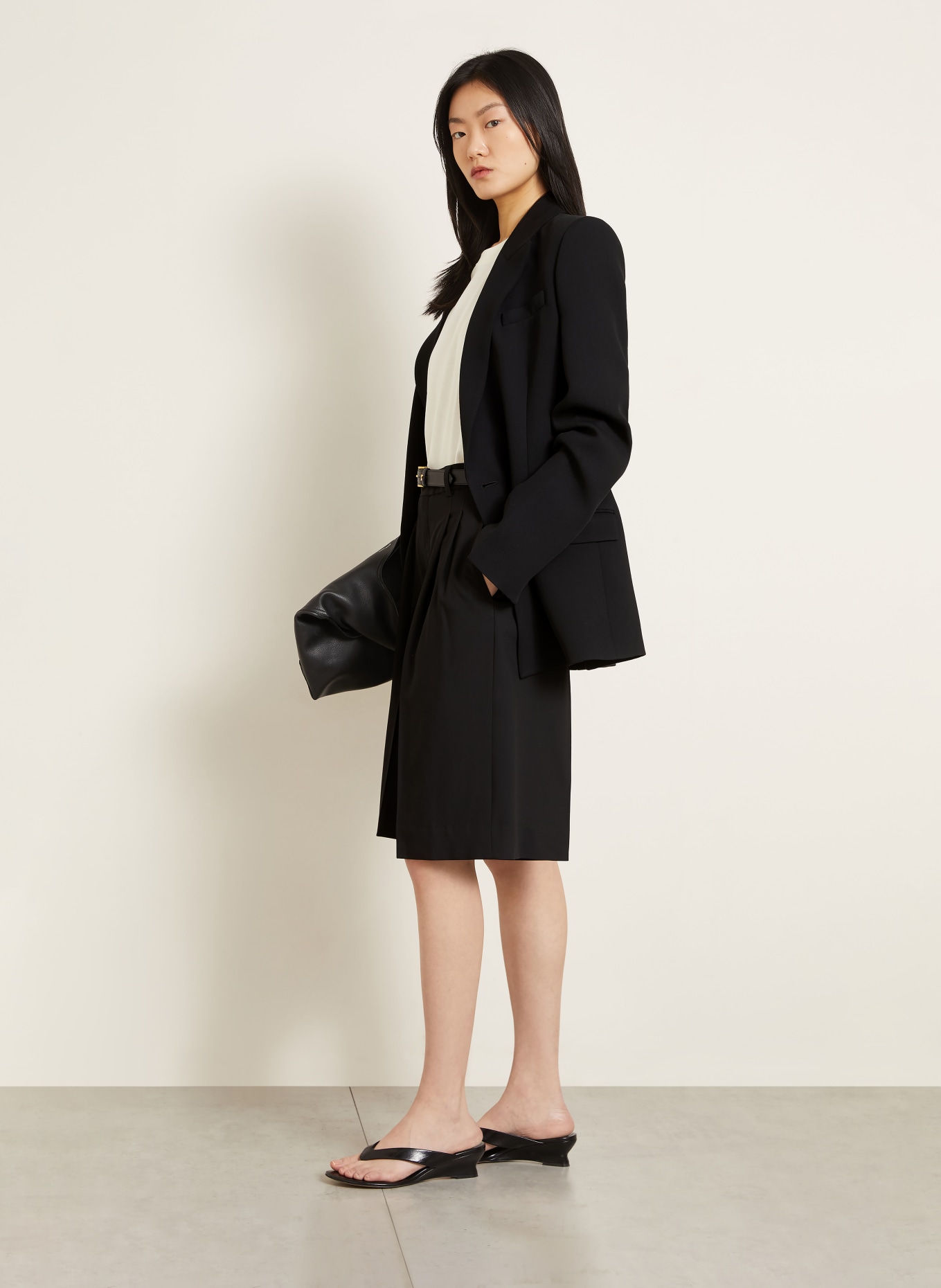 AMI PARIS Bermudas: SCHWARZ