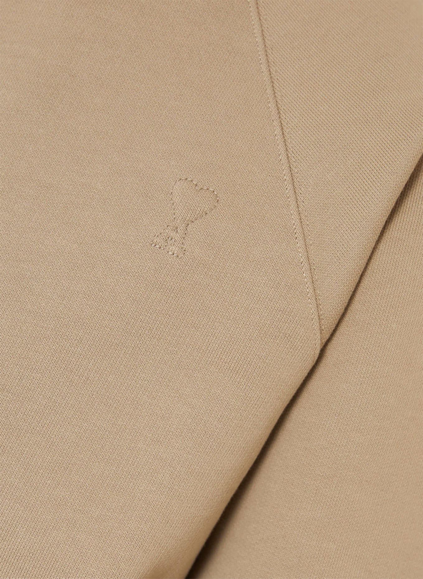 AMI PARIS Sweatshirt: BEIGE