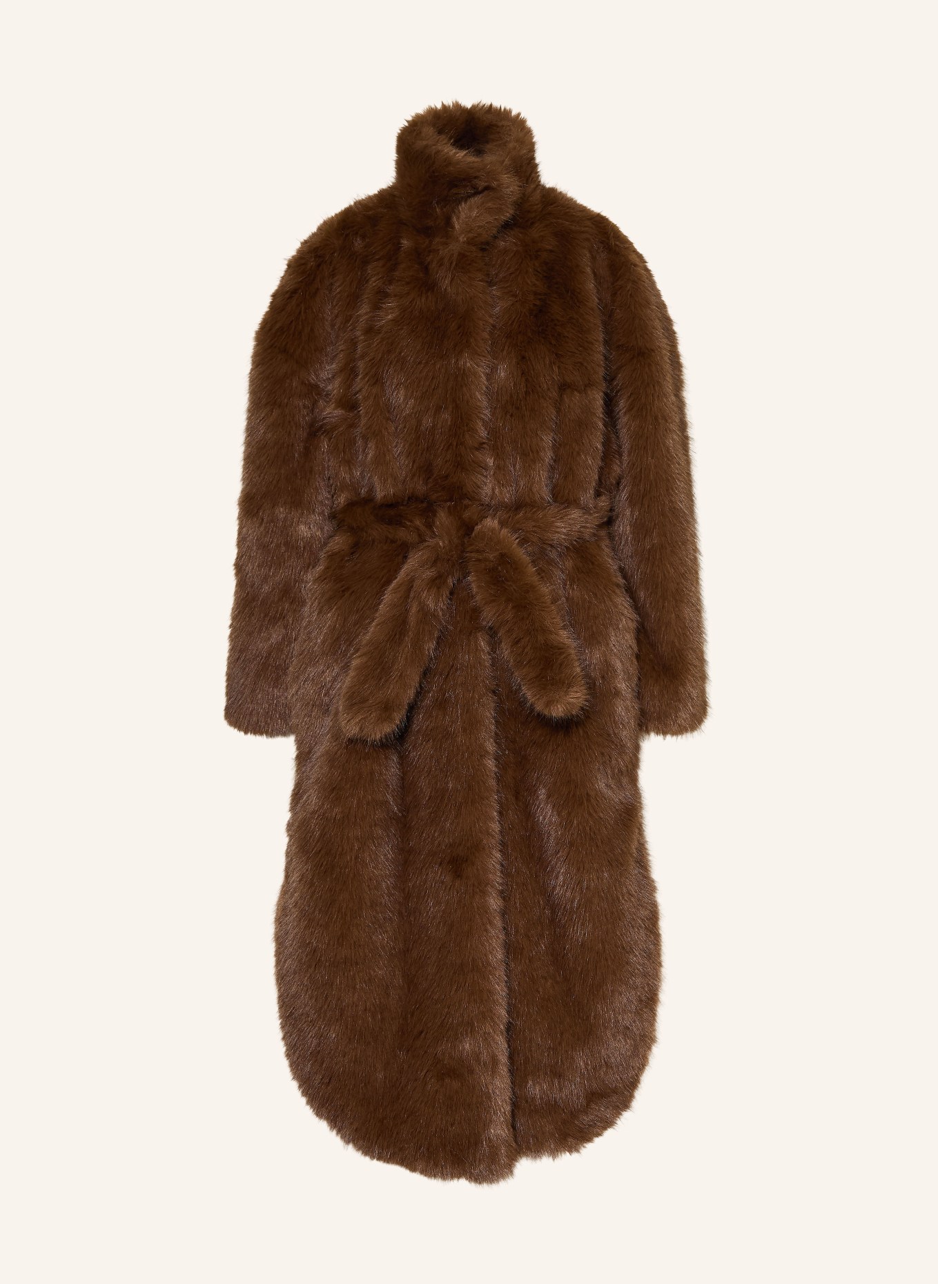 The Frankie Shop Manteau en fourrure synthétique RAVELLO: MARRON