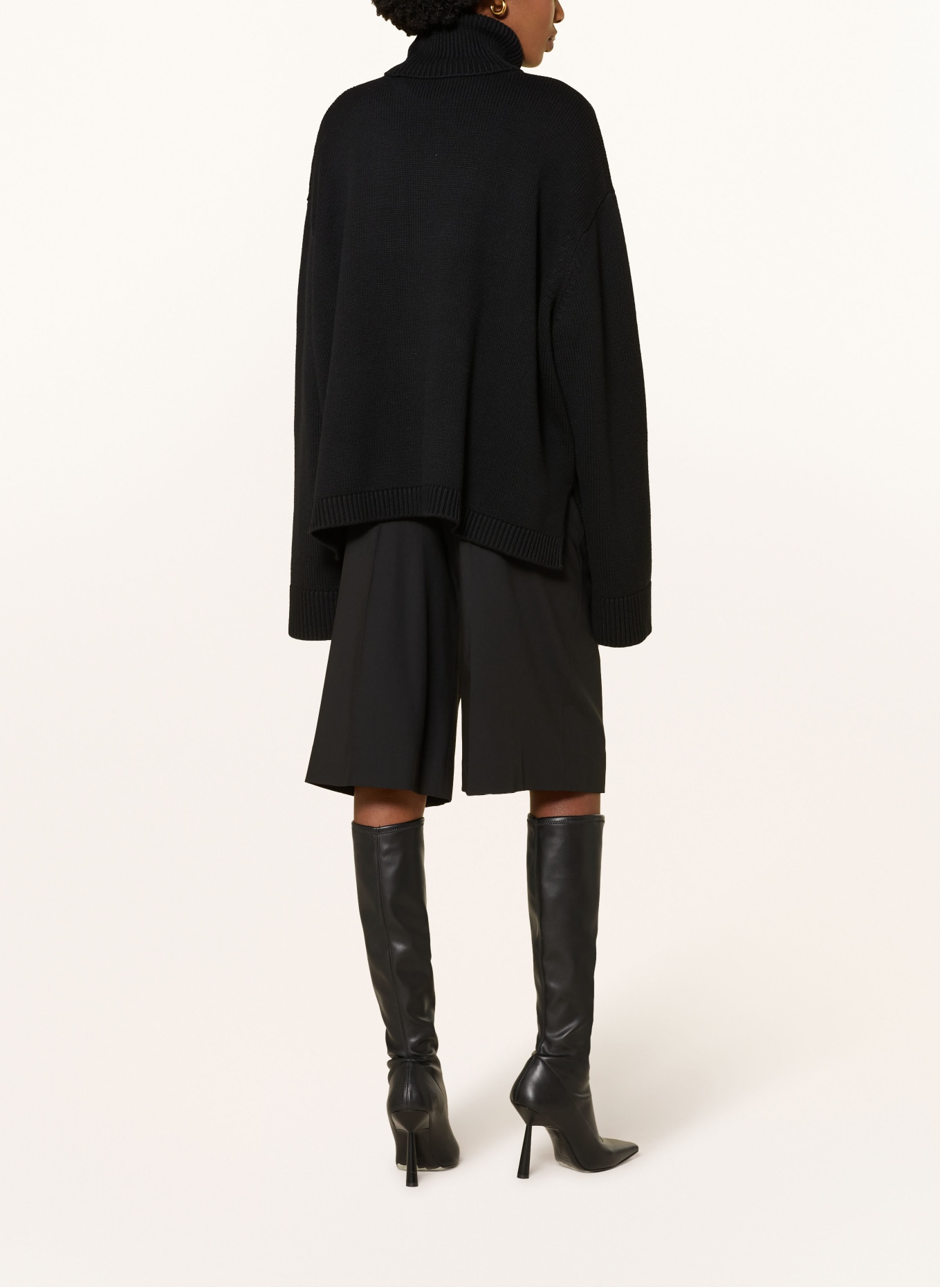 The Frankie Shop Pull à col roulé RHEA: NOIR