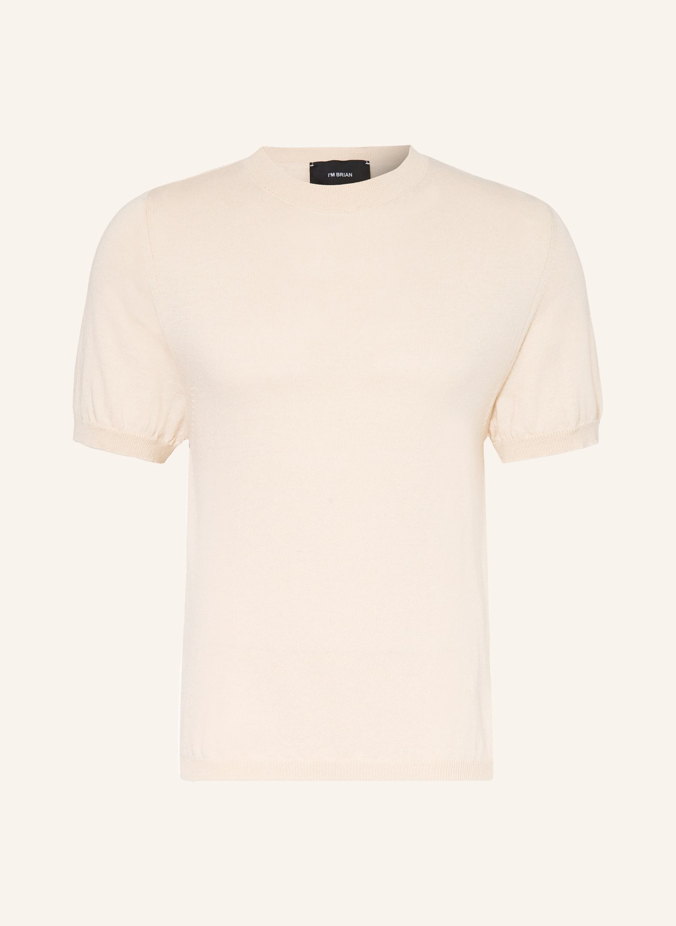 I'M BRIAN Strickshirt: ECRU