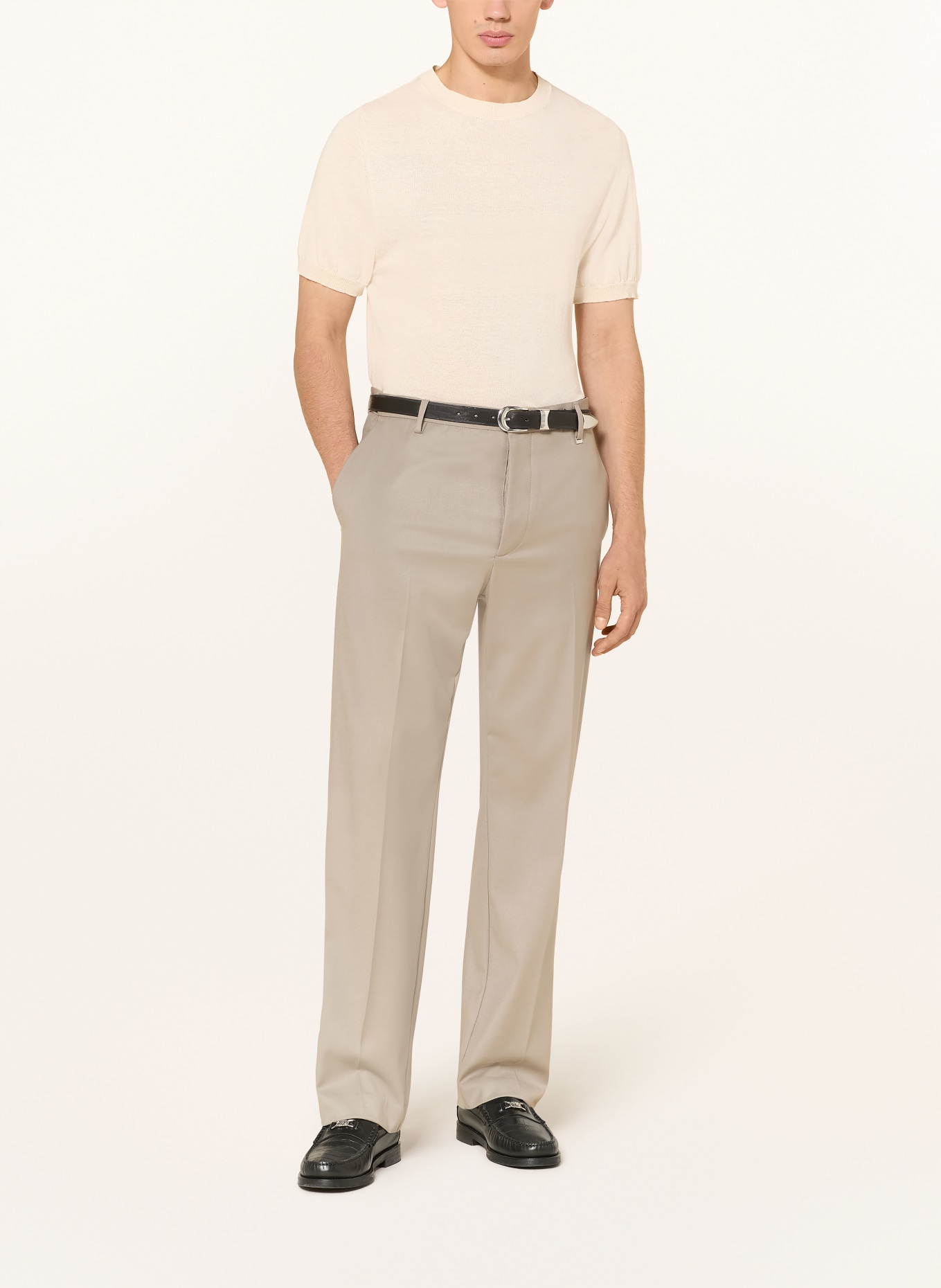 I'M BRIAN Strickshirt: ECRU