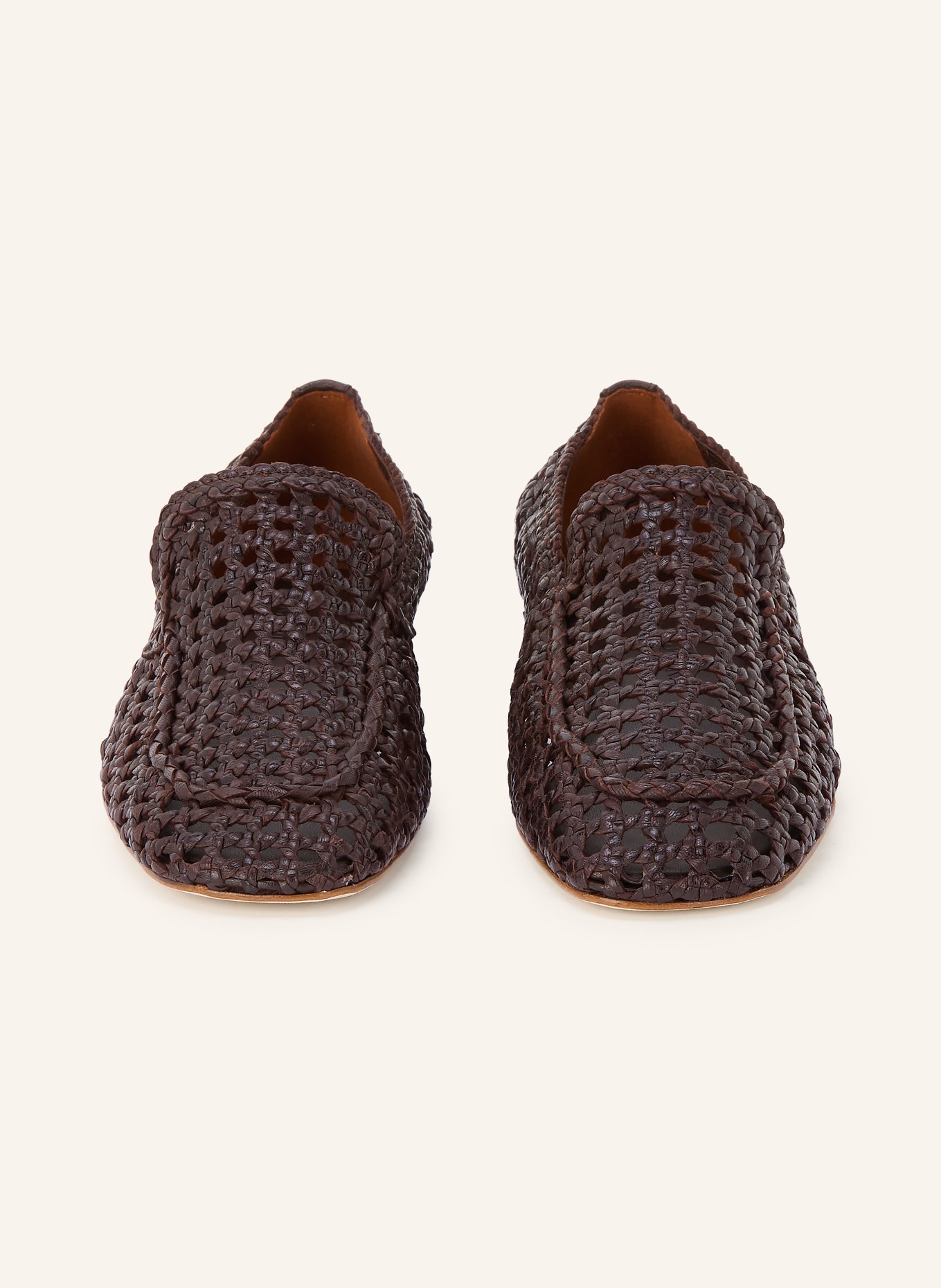 PONS QUINTANA mocassin: MARRON FONCÉ