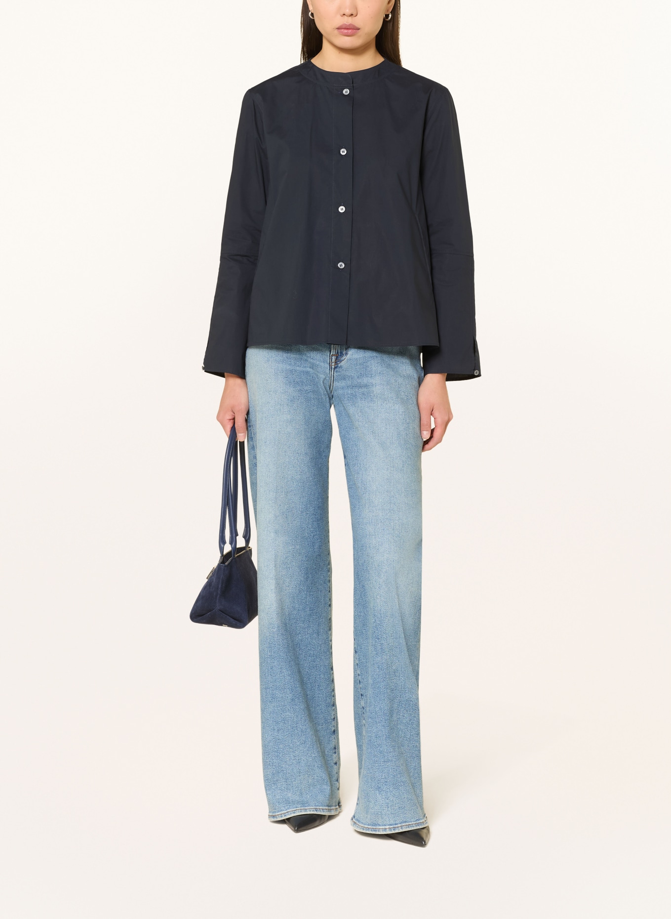 ROBERT FRIEDMAN Bluse: DUNKELBLAU