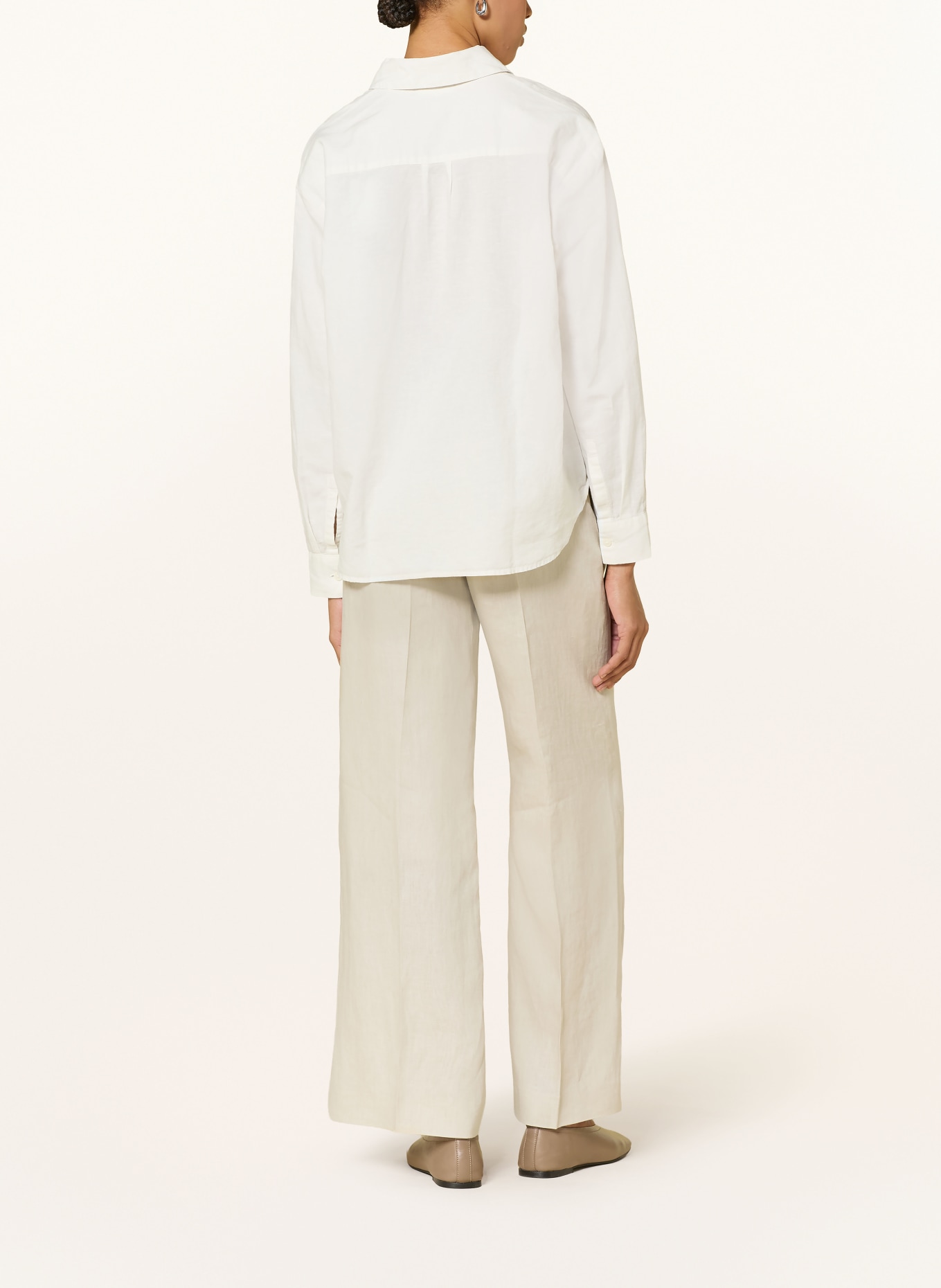 TIGER OF SWEDEN IRIT-broek van linnen: BEIGE