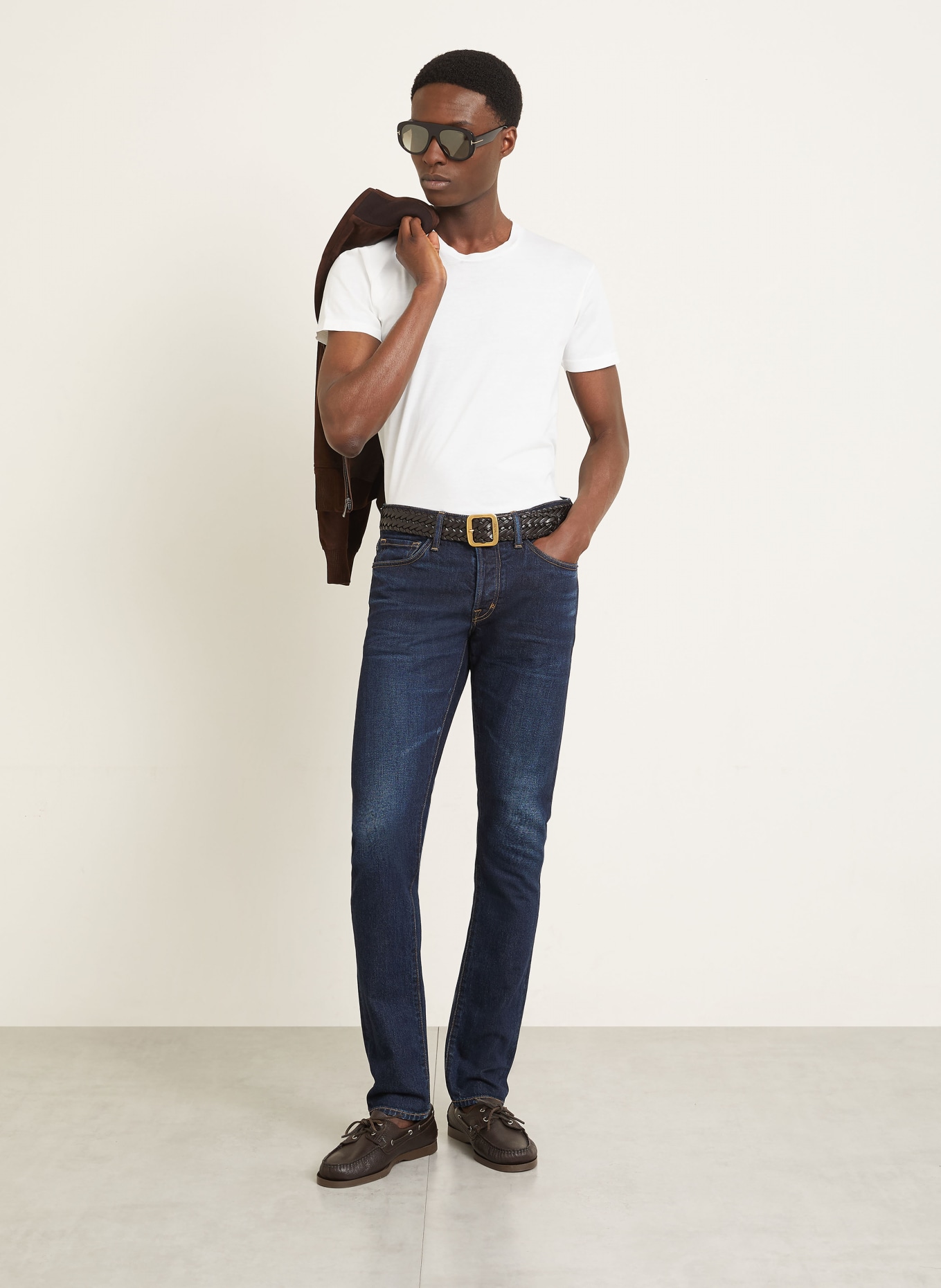 TOM FORD T-Shirt: WEISS