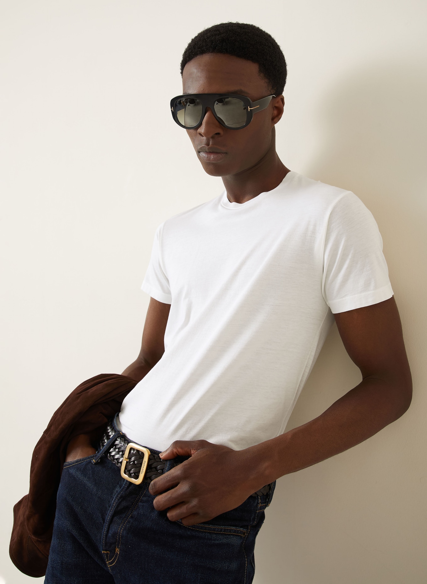 TOM FORD T-Shirt: WEISS