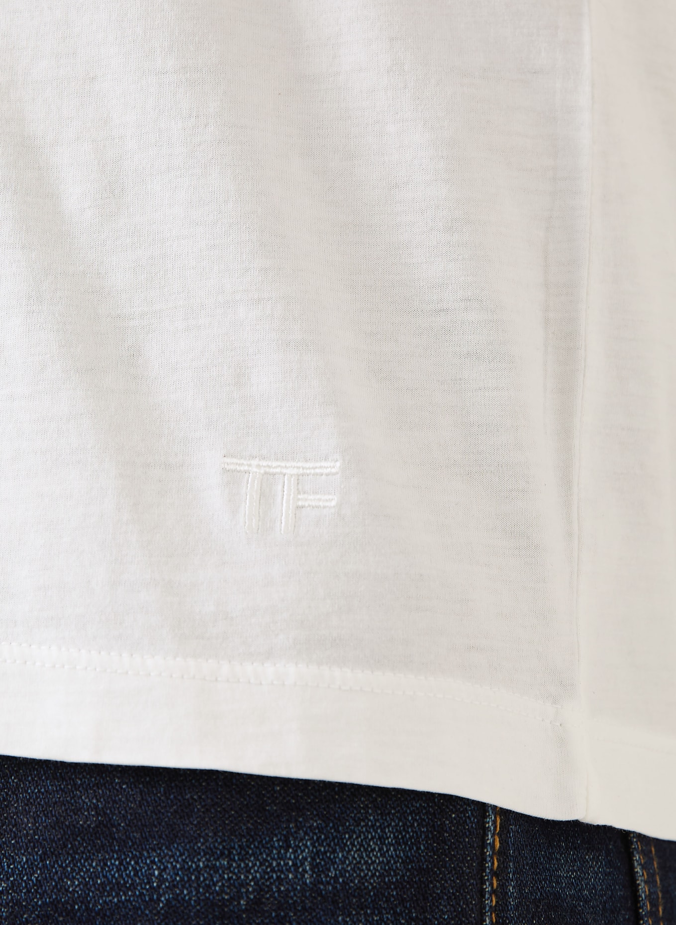 TOM FORD T-Shirt: WEISS