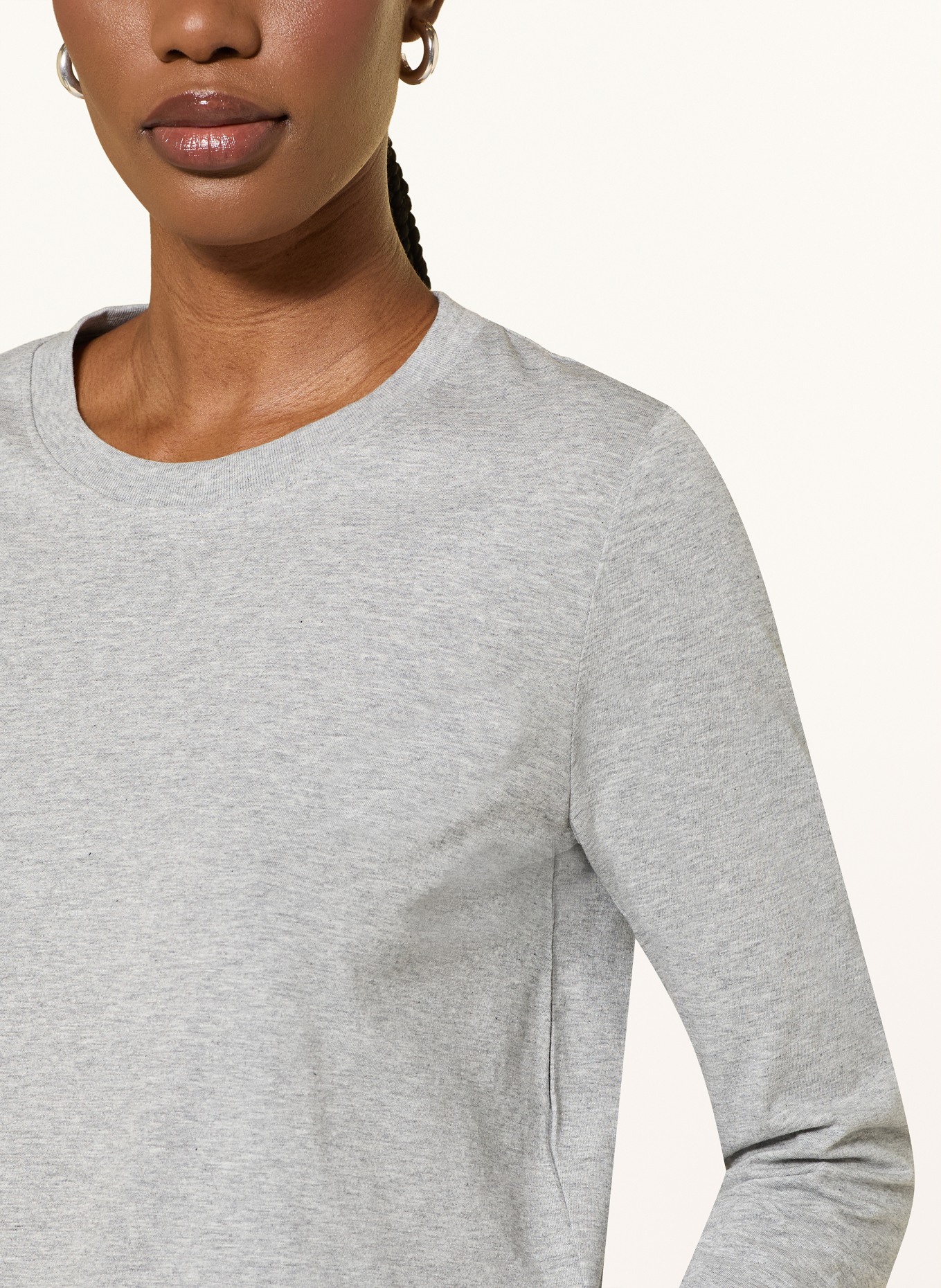 ARKET T-shirt met lange mouwen: GRIJS