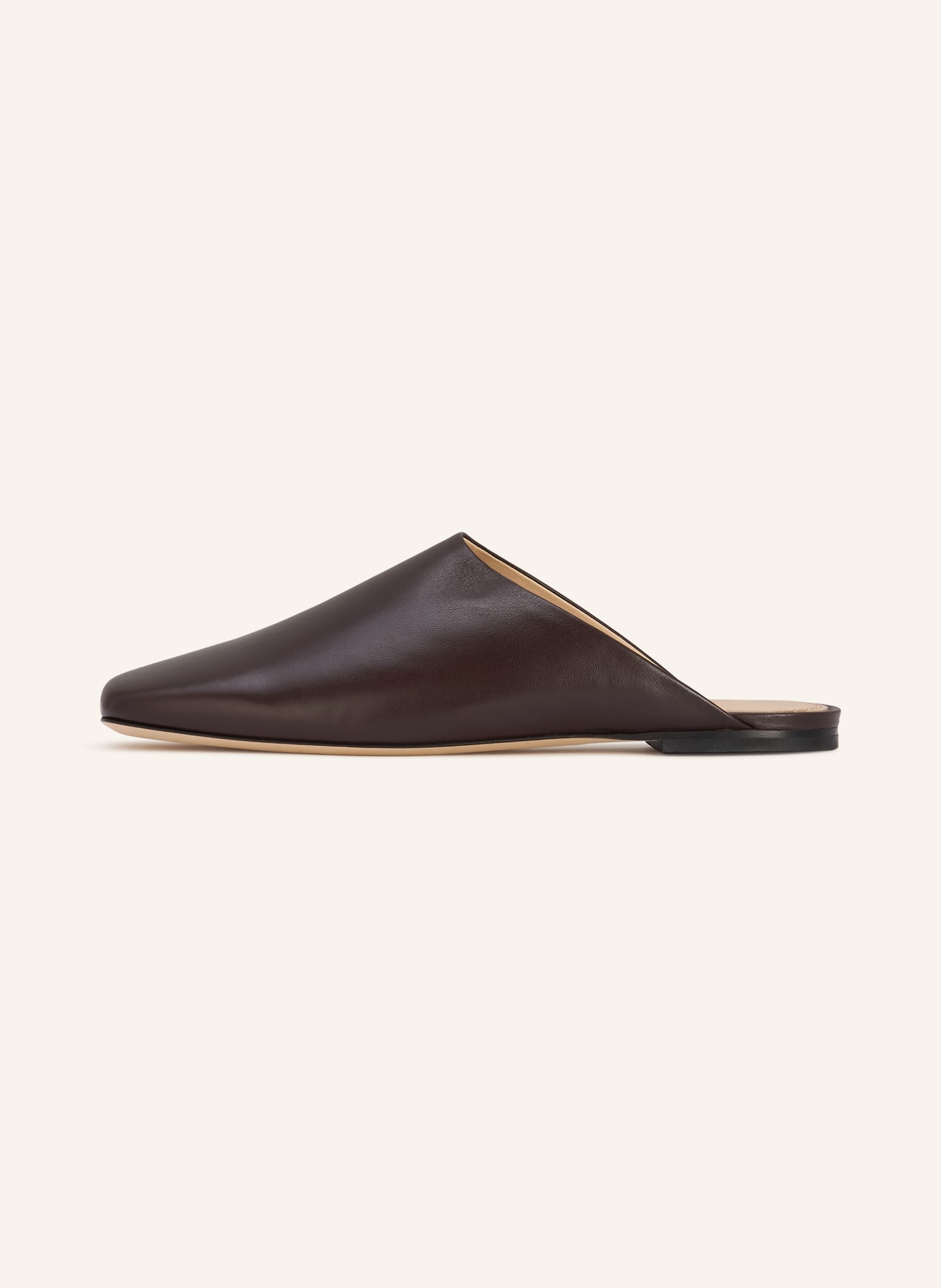 PROSPERINE Mules: MARRON FONCÉ