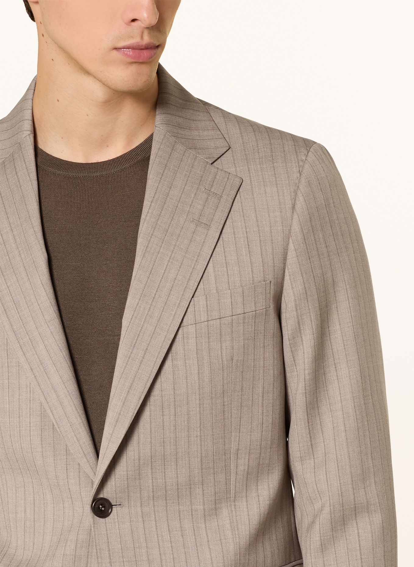 TIGER OF SWEDEN Anzugsakko EASE Extra Slim Fit: 0A9 Clay