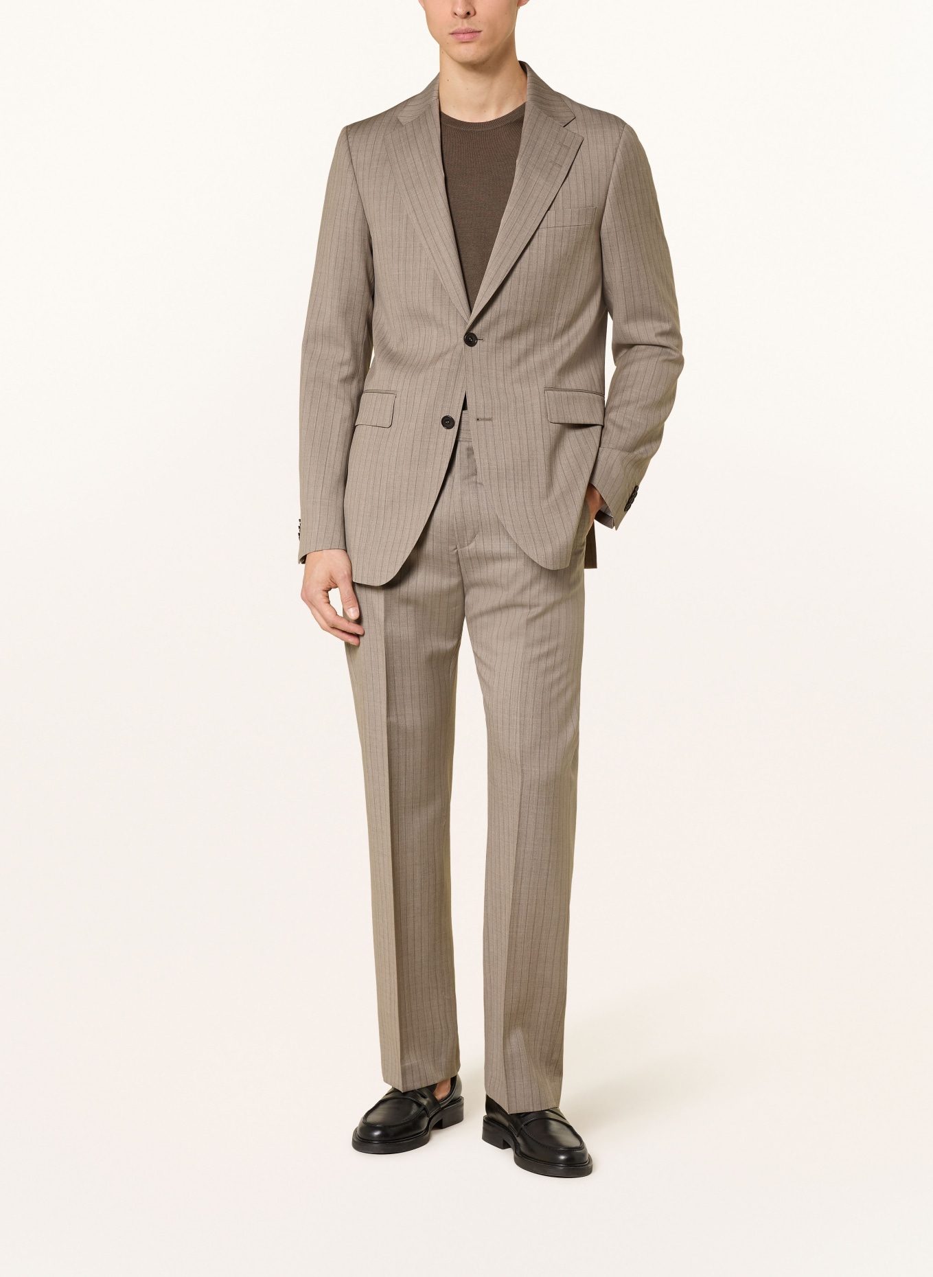 TIGER OF SWEDEN Anzughose TOMMIE Regular Fit: 0A9 Clay