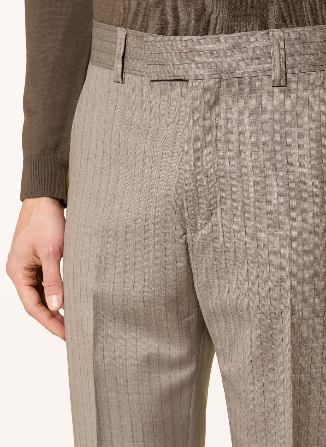 TIGER OF SWEDEN Anzughose TOMMIE Regular Fit: 0A9 Clay