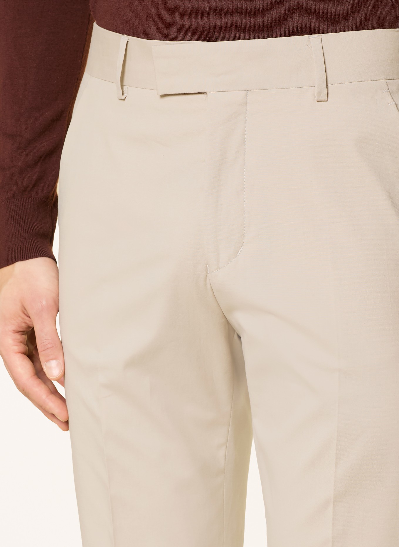 TIGER OF SWEDEN Anzughose TENSER Regular Fit: 0D1 Pale Sand