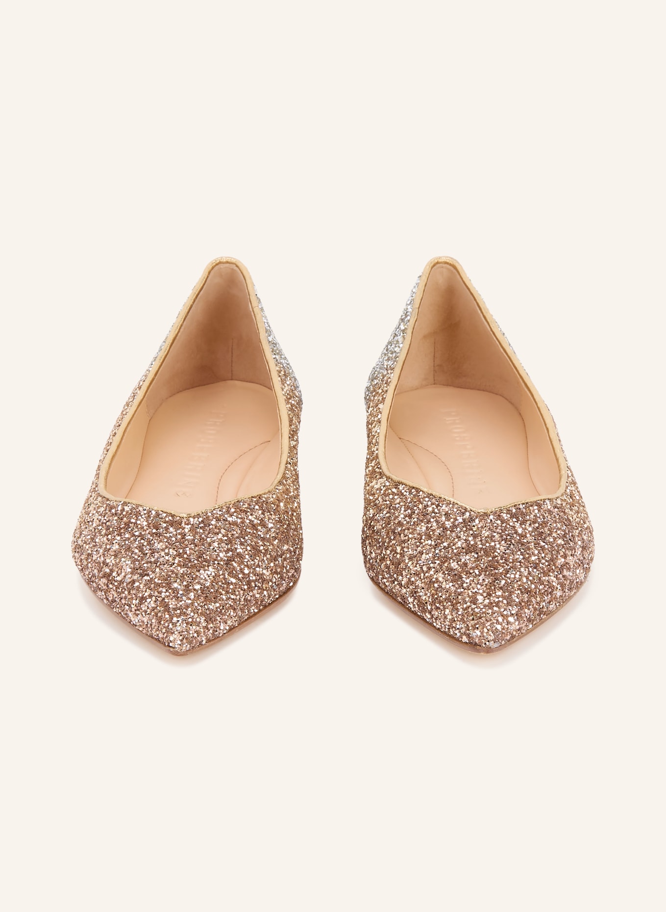 PROSPERINE Ballerinas: GOLD / SILBER