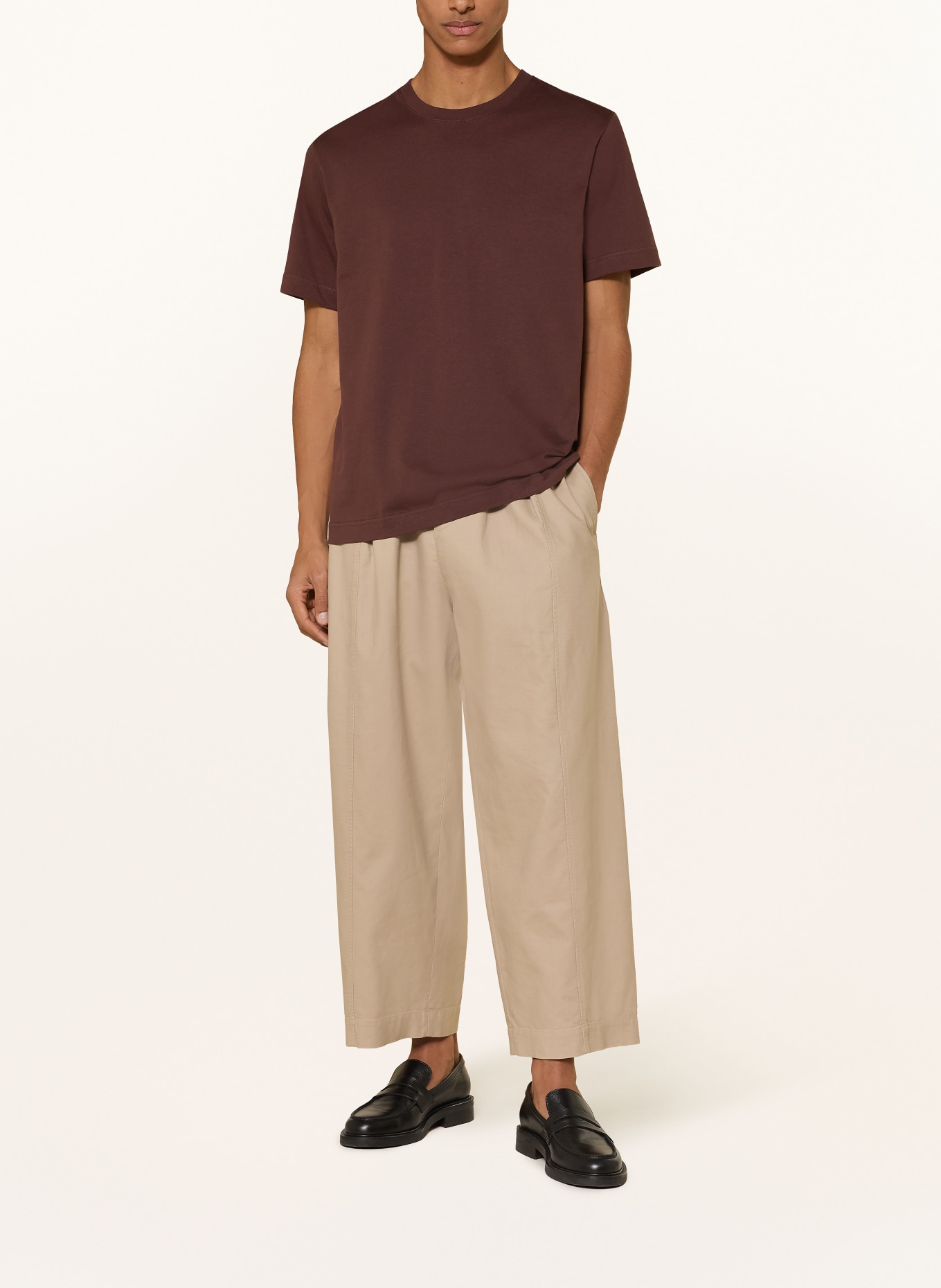 ARKET T-Shirt: DUNKELBRAUN