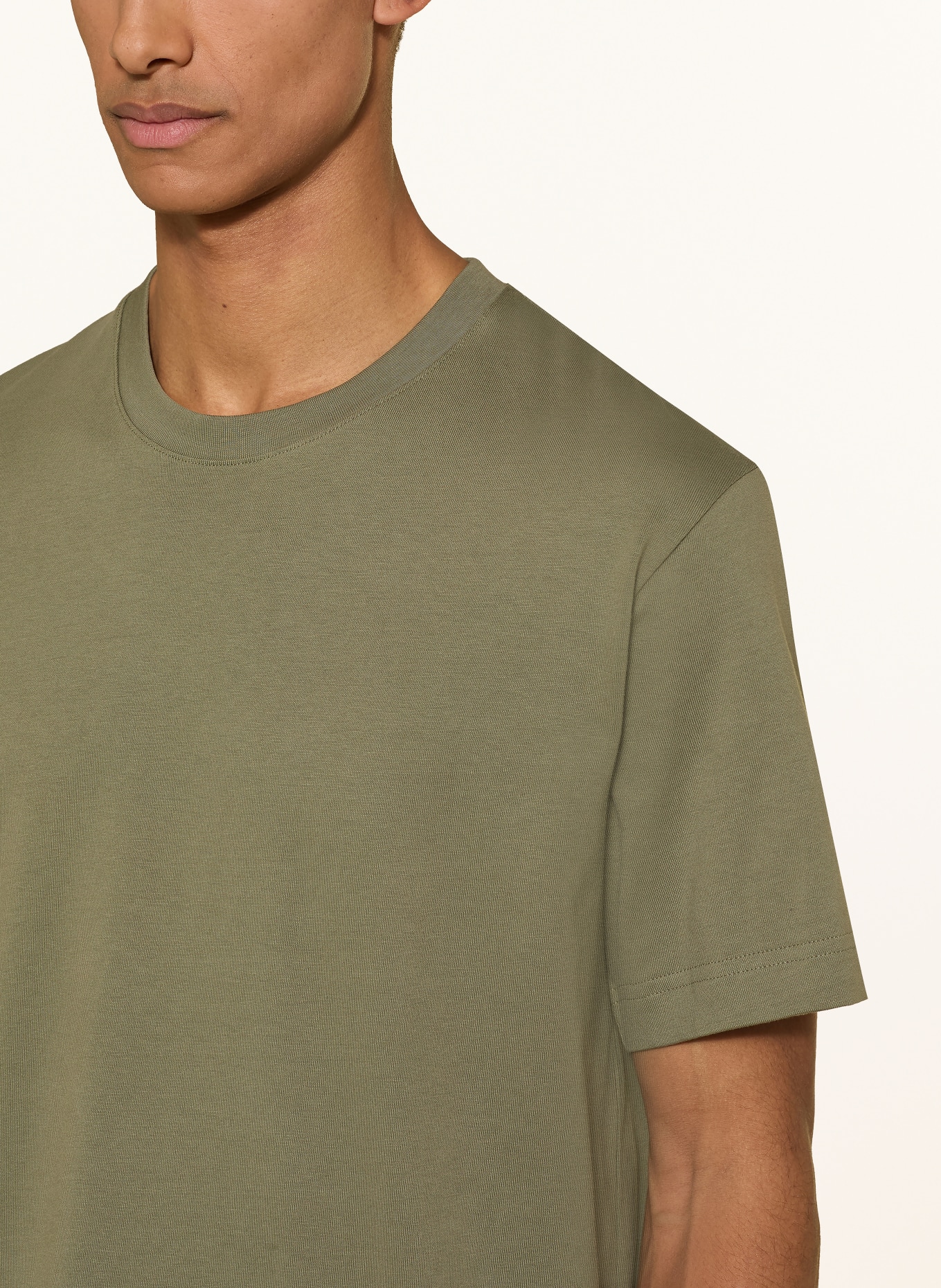 ARKET T-Shirt: KHAKI