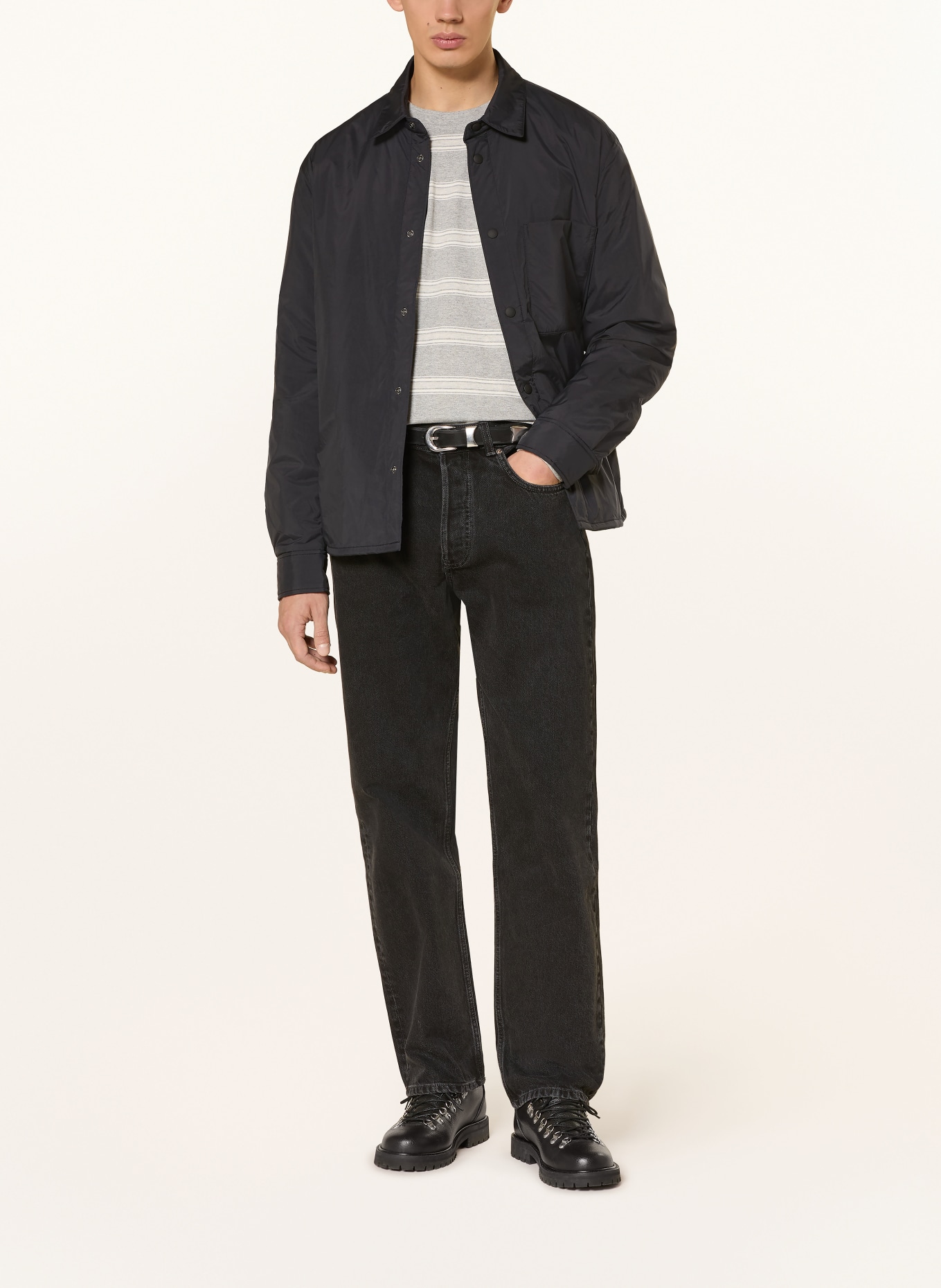 ARKET Jeans met normale pasvorm: 031 Black Dark